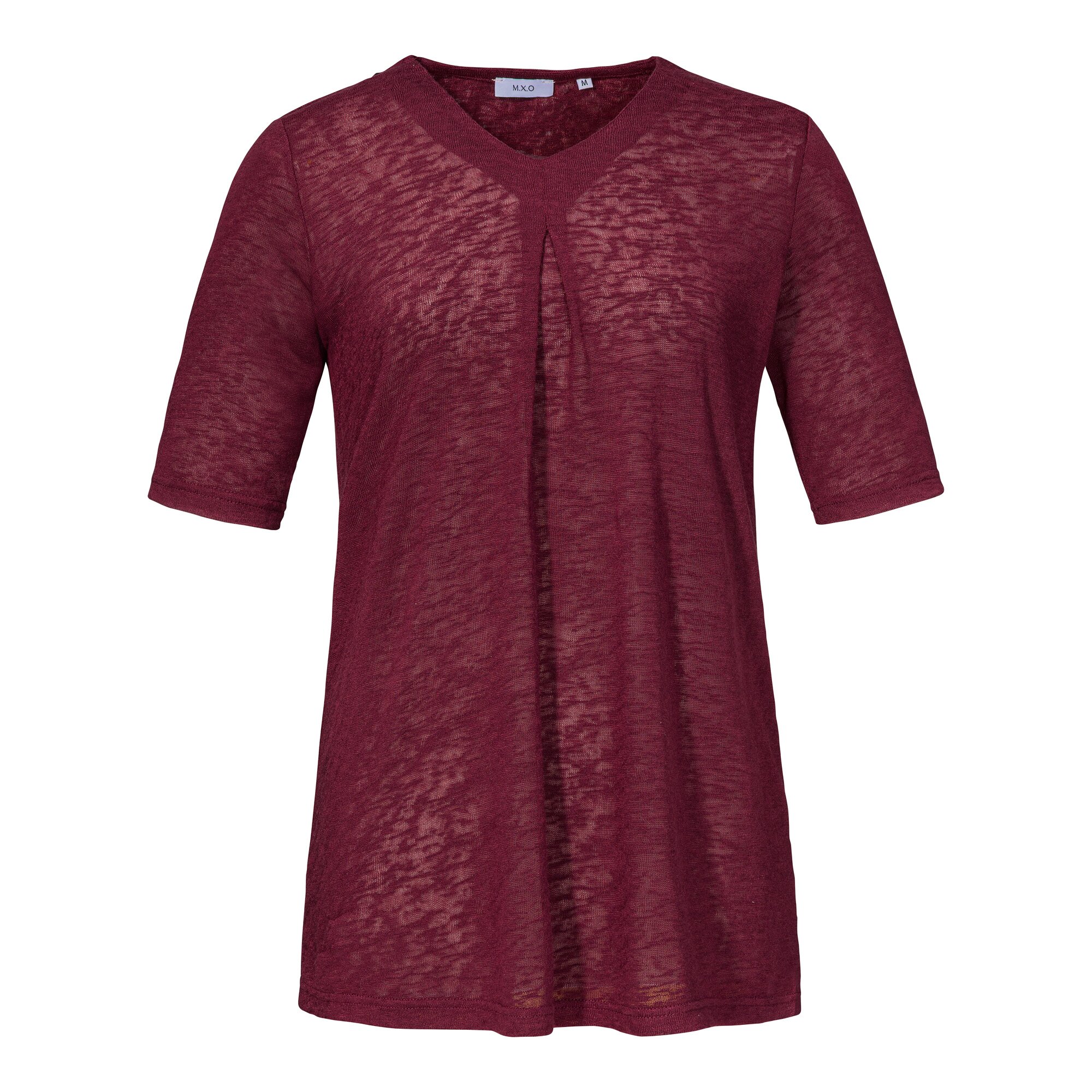 Tunika-Shirt „Leinenoptik“