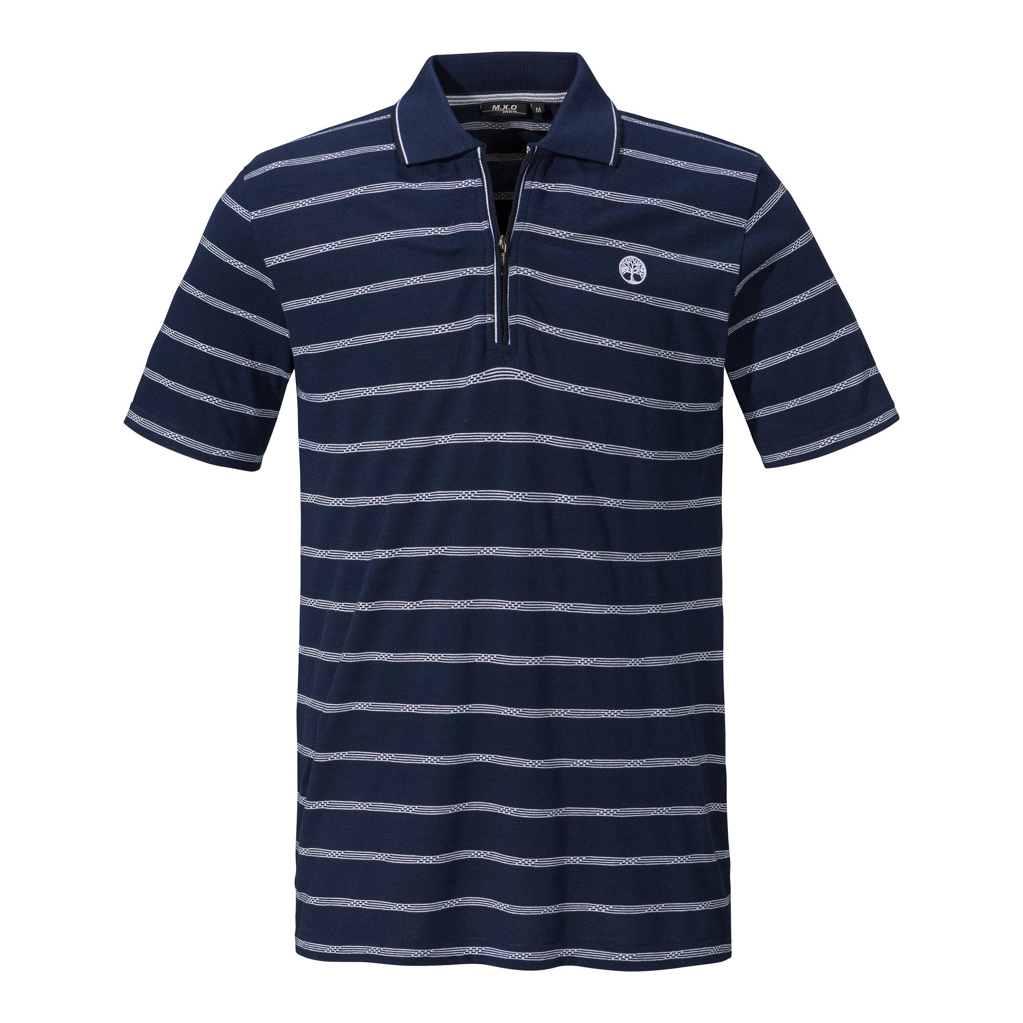 Image of Poloshirt mit Zipper „Rudi“, Größe: 3XL
