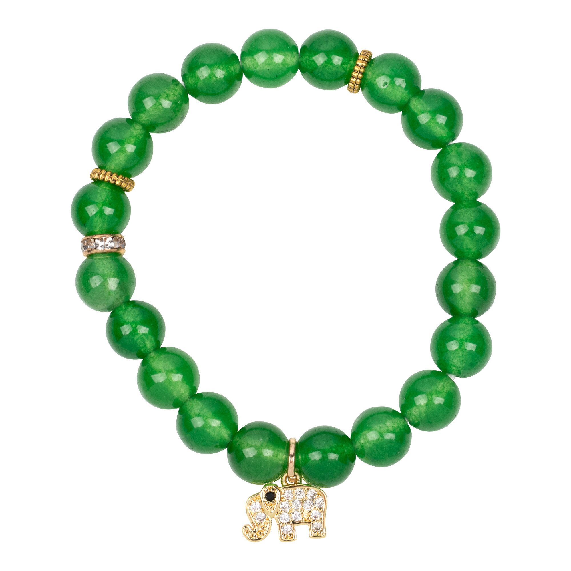 Edelstein-Armband mit Anhänger