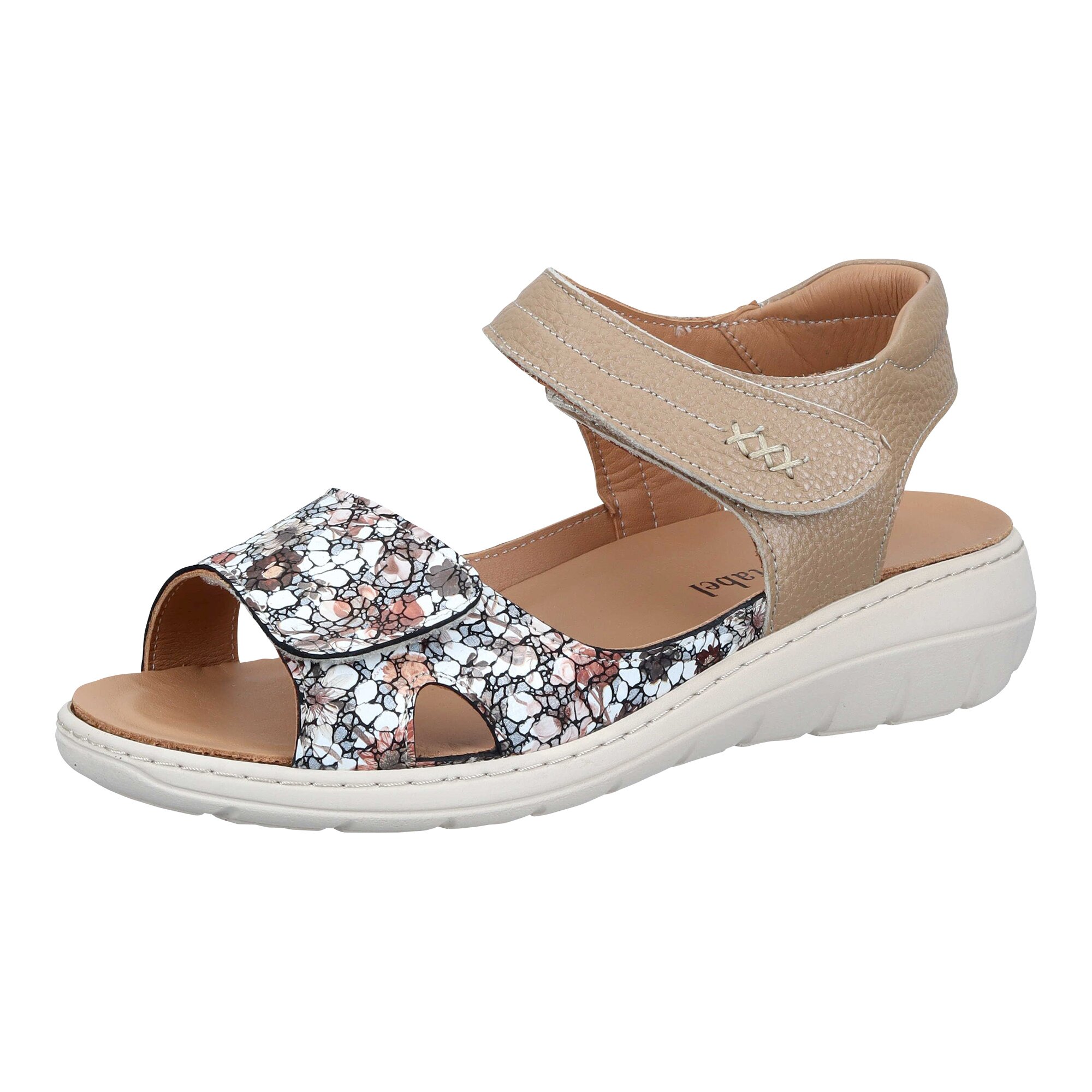 Sandalen "Blümchen“ 37 beige