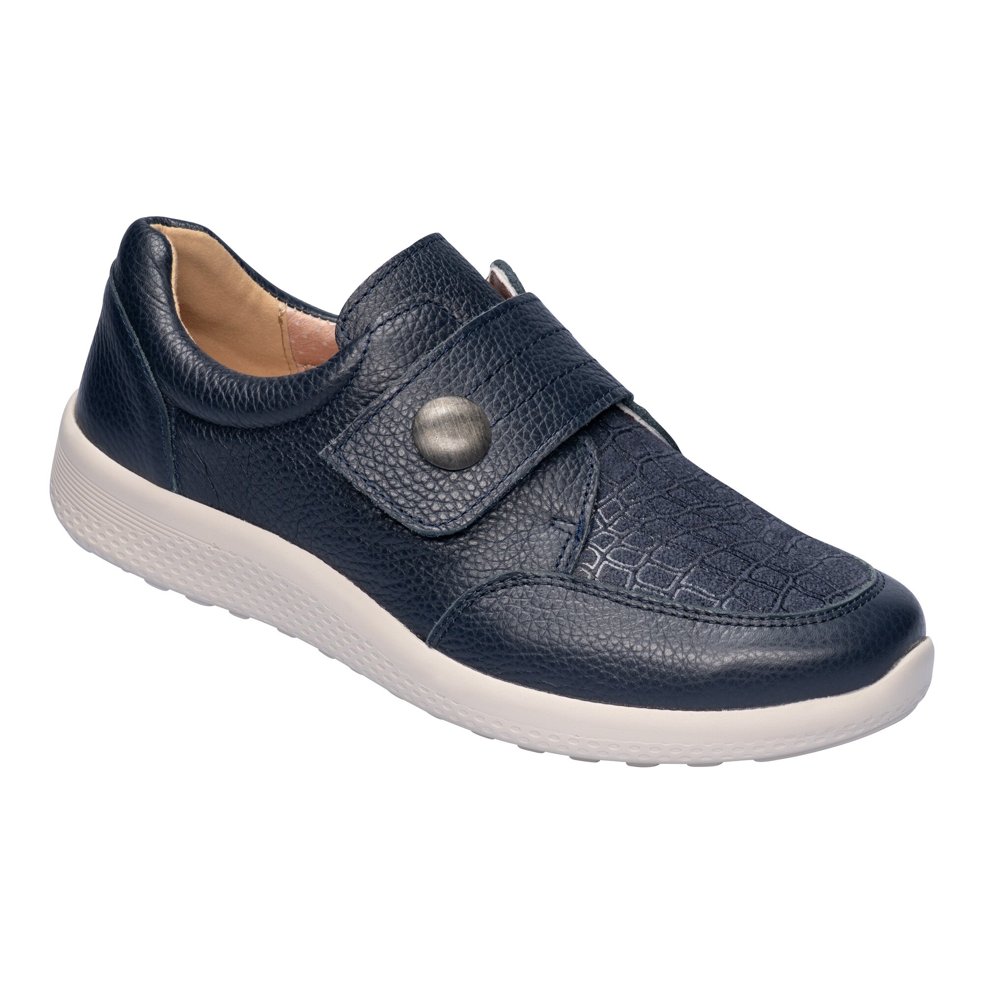 Comfortabel Damen-Halbschuh 37 blau