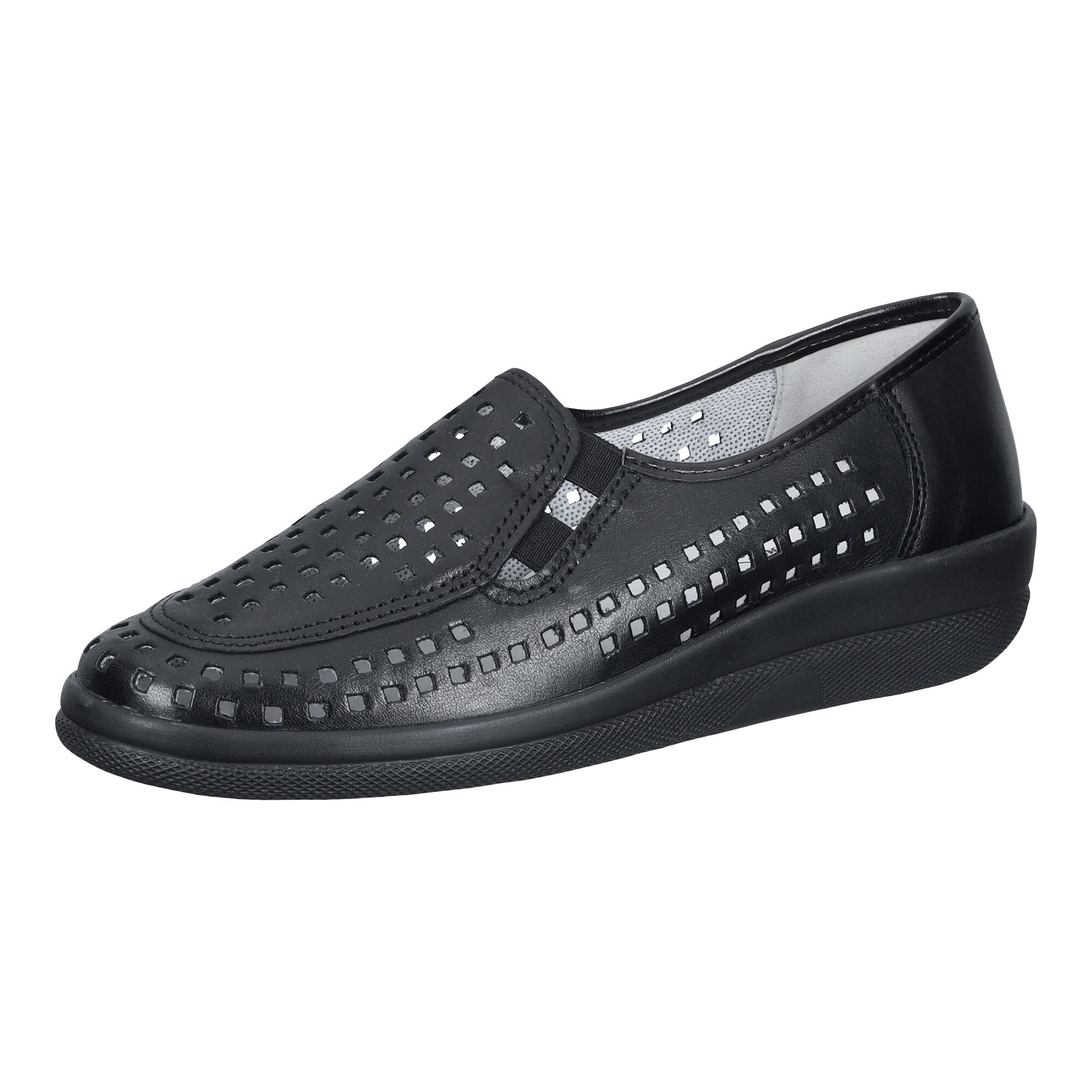 Damen-Halbschuh 37 schwarz