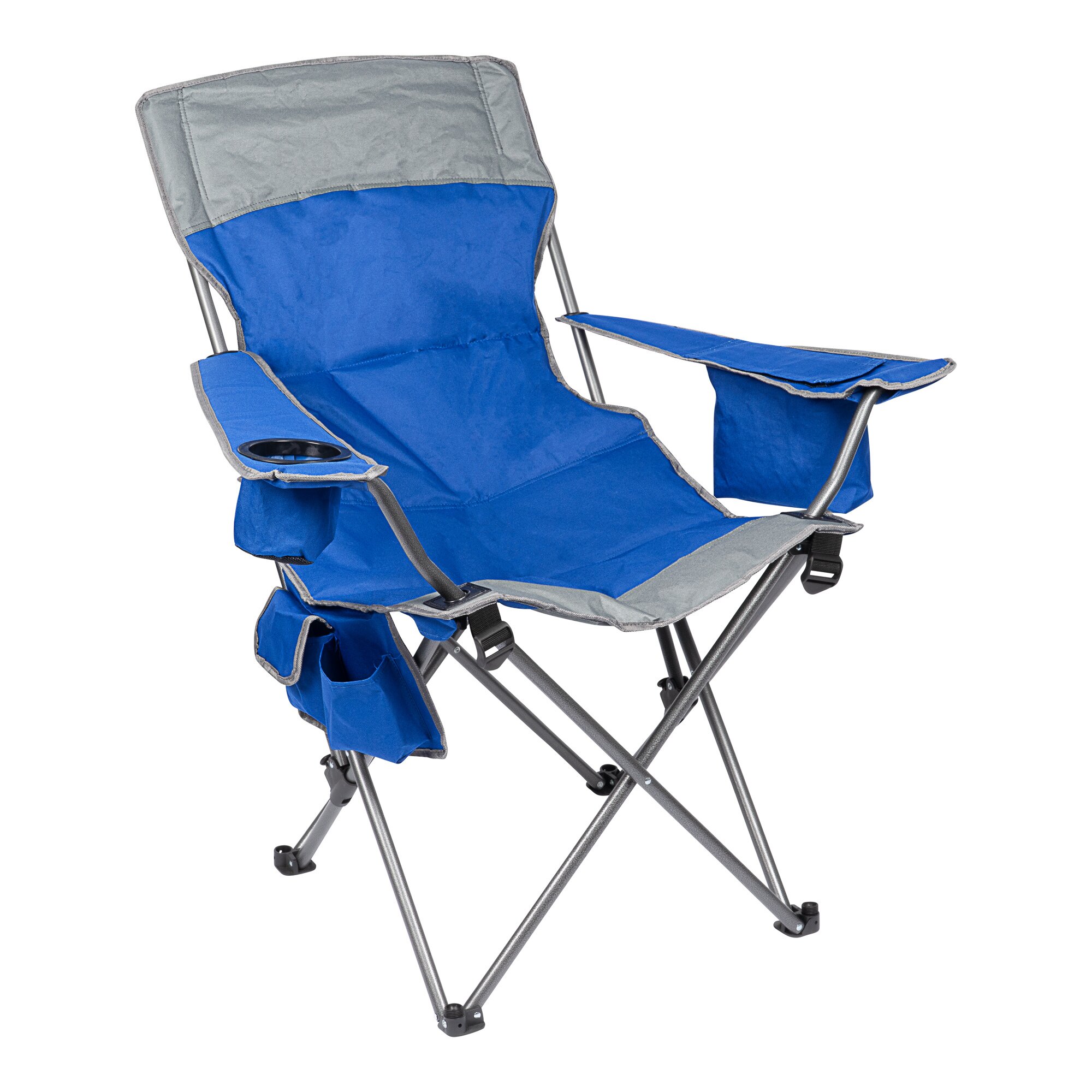 Camping-Stuhl mit Beinablage