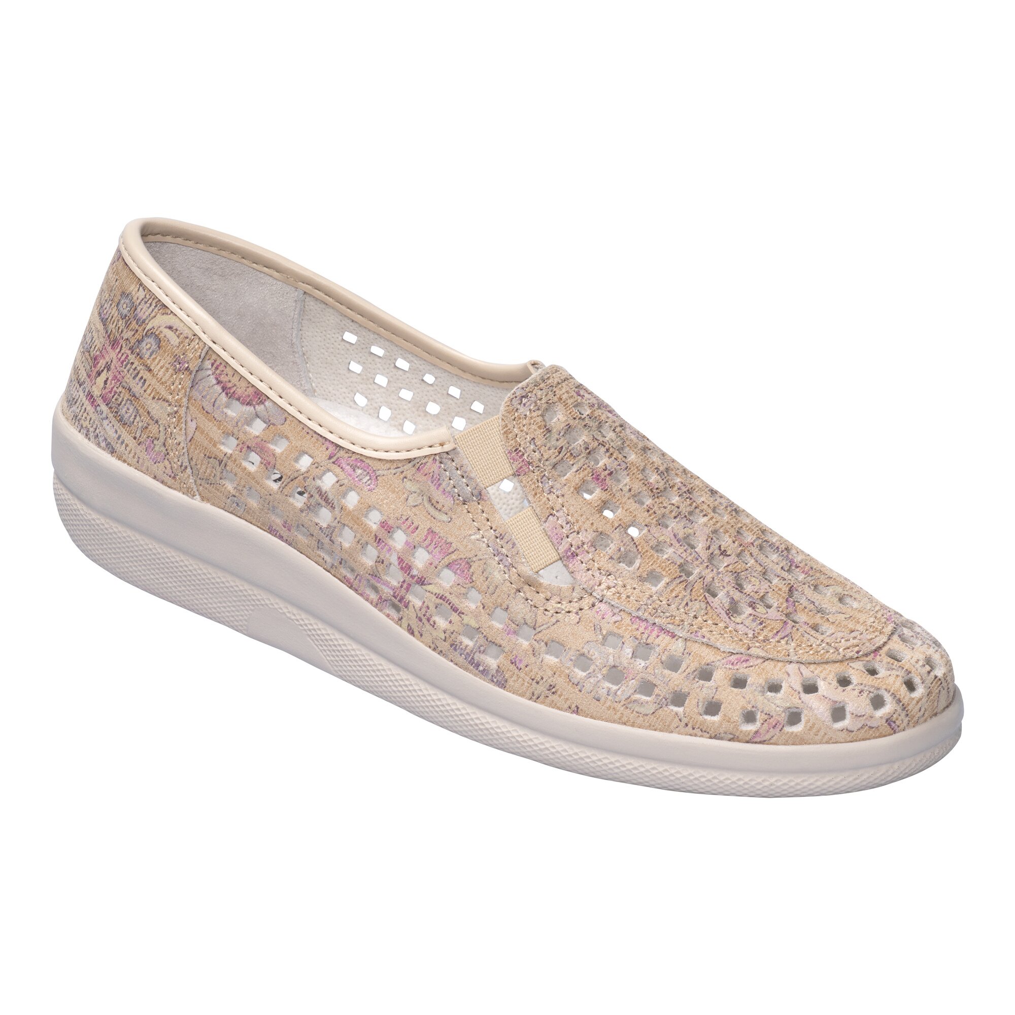 Damen-Halbschuh 37 beige