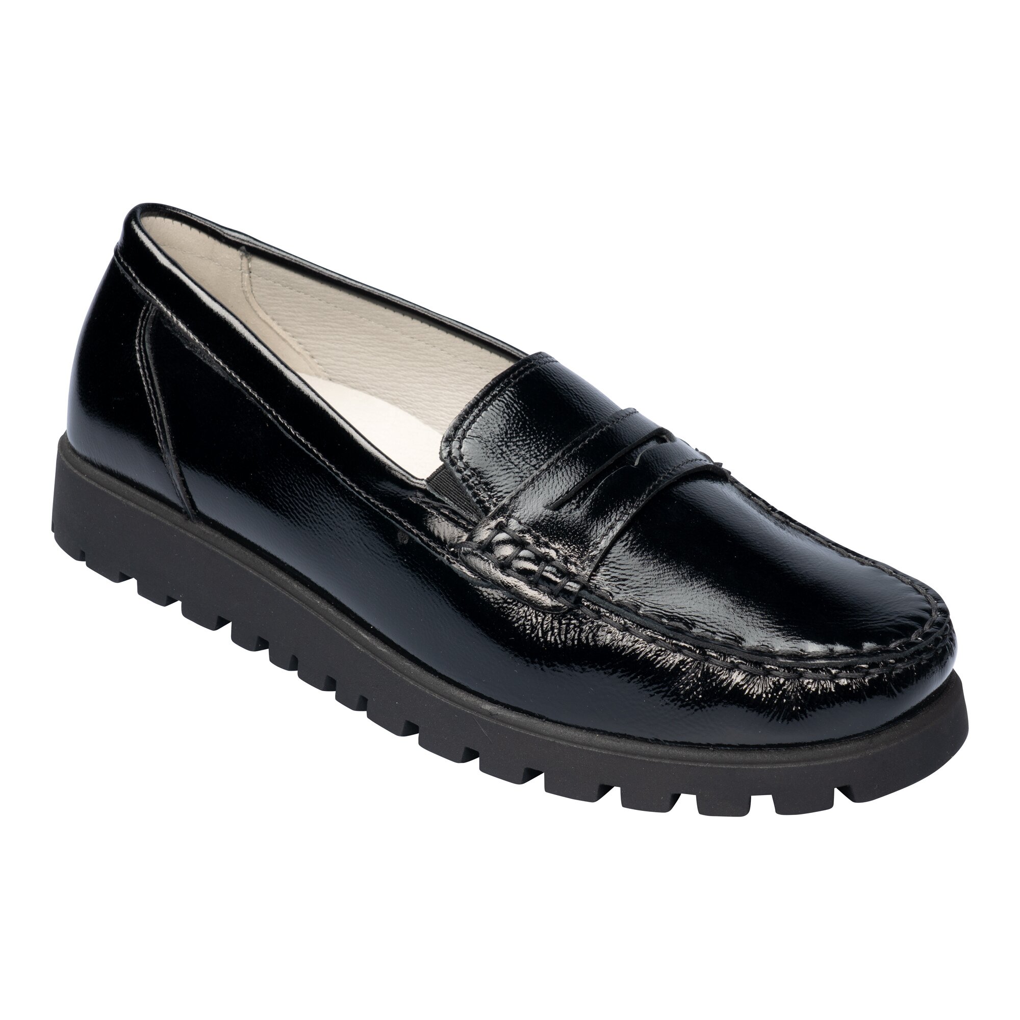 Damen-Mokassin "Hegli“ 37 schwarz