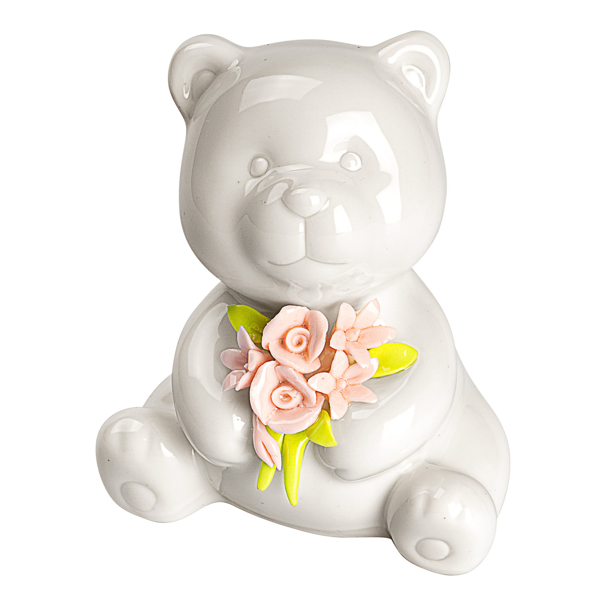Image of Porzellan-Dekofigur „Teddy“