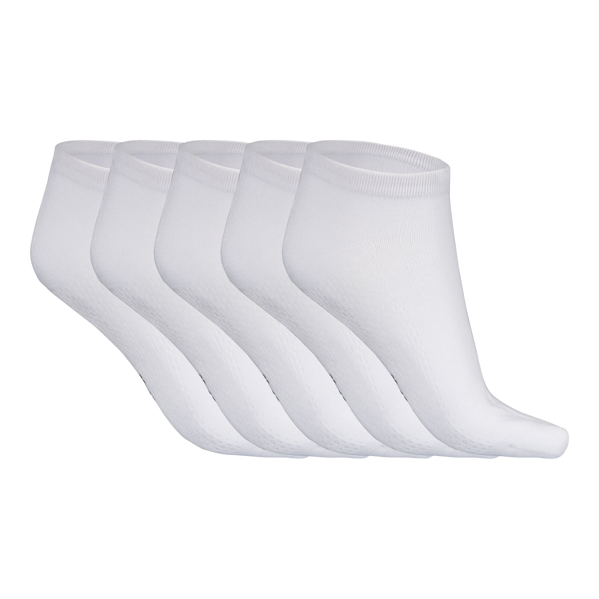 Image of wonderwalk Sneaker-Socken, 5 Paar, Größe: 35, weiß