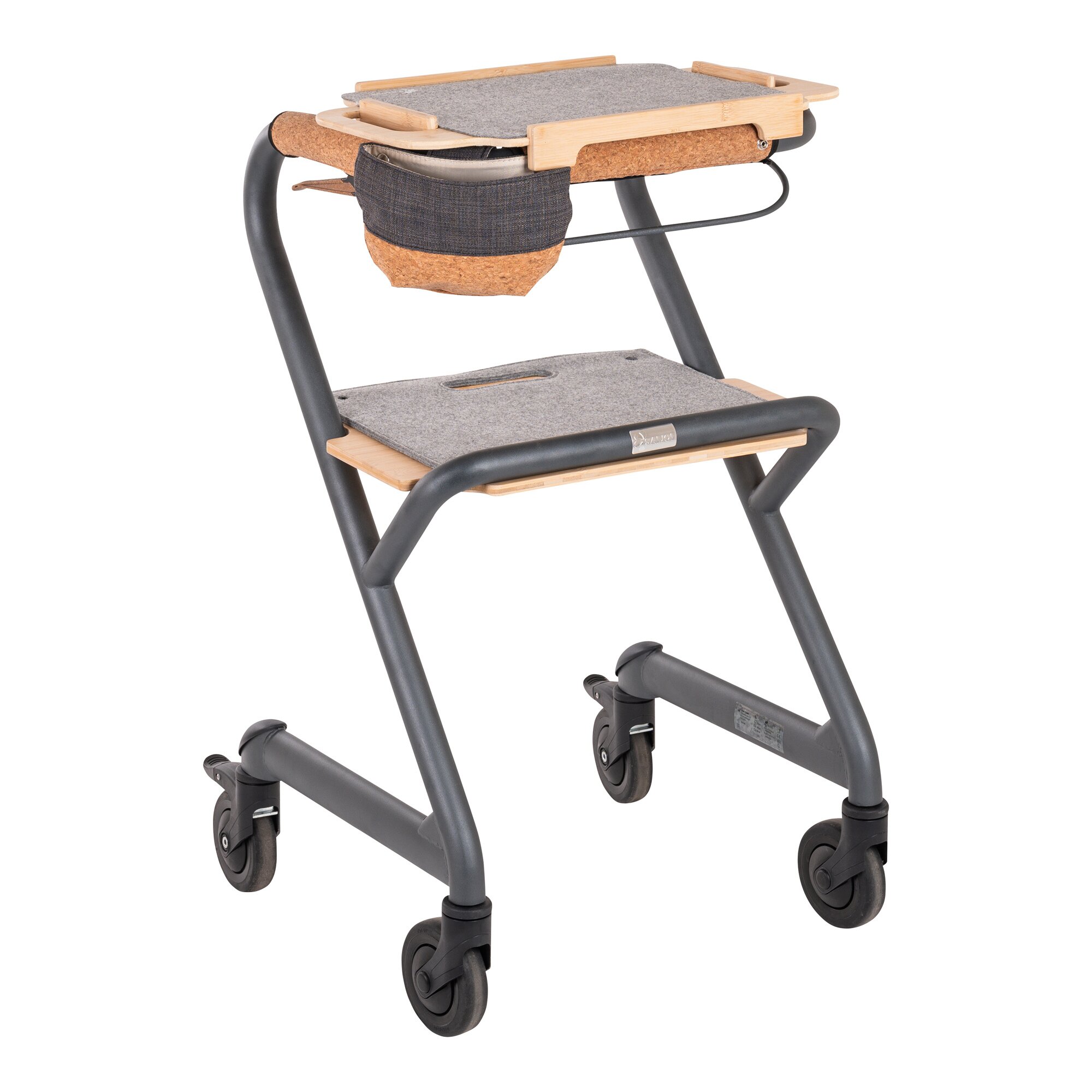 Saljol Wohnraumrollator grau