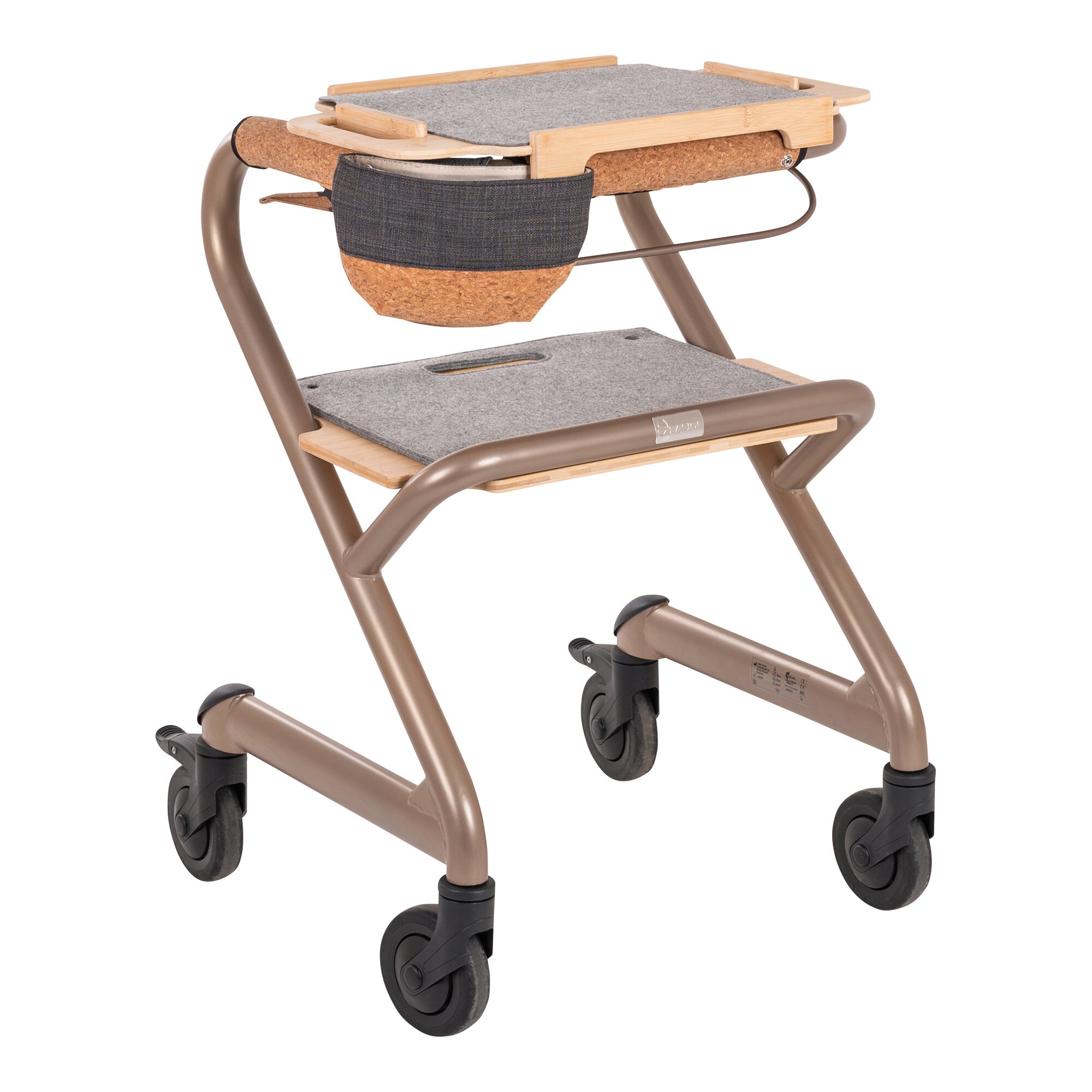 Saljol Wohnraumrollator gold