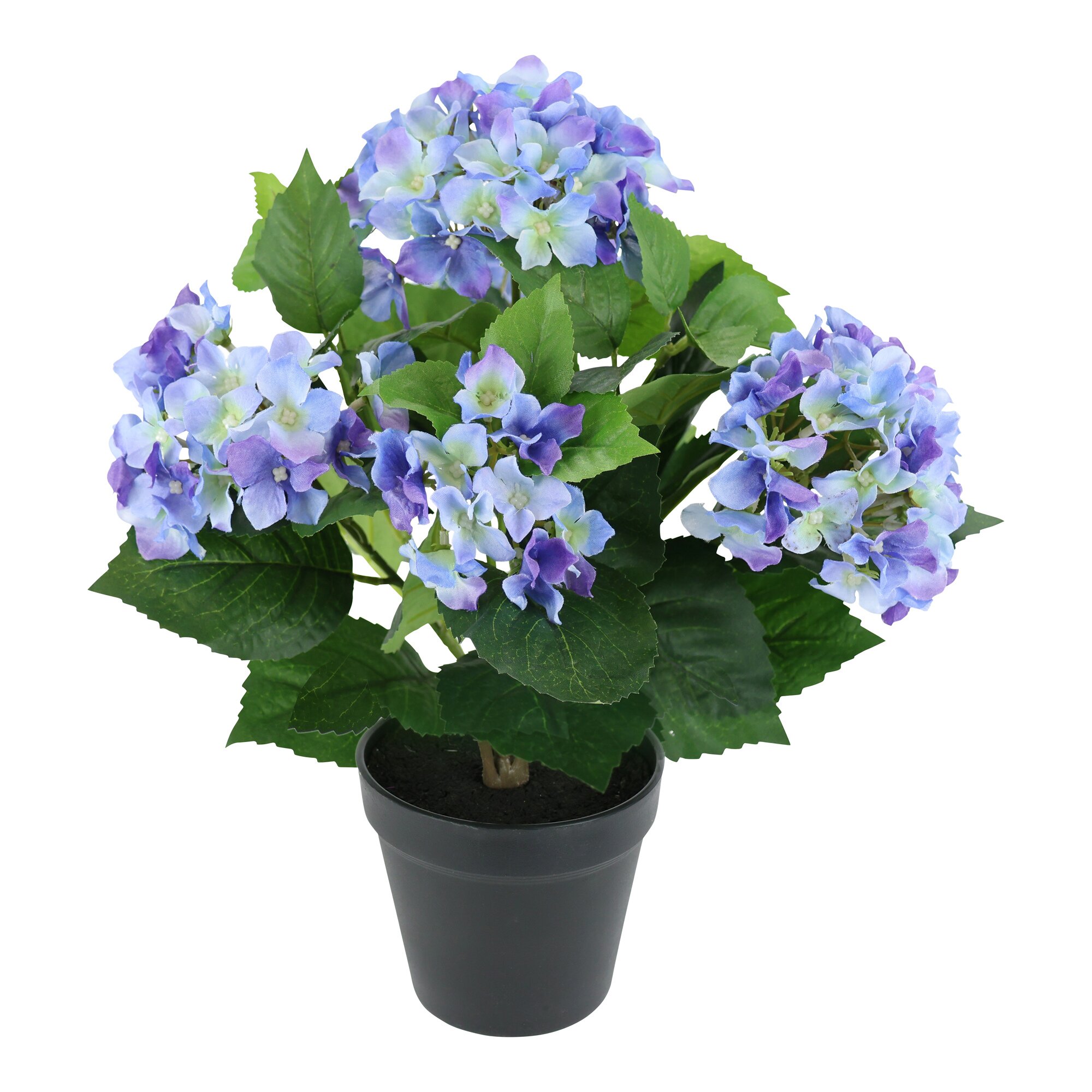 Image of Kunstblume "Hortensie im Topf", blau
