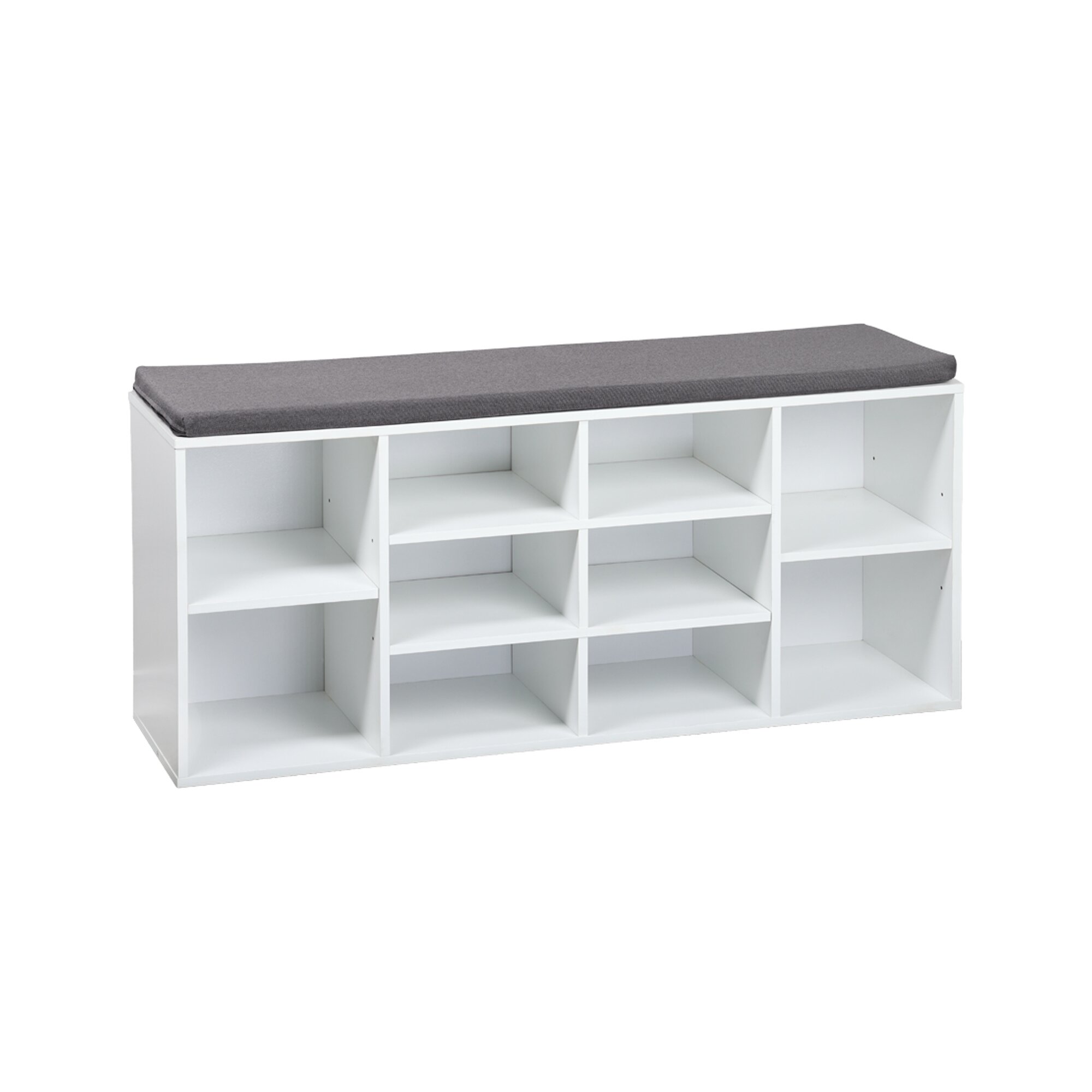 Schuhschrank mit Sitzkissen
