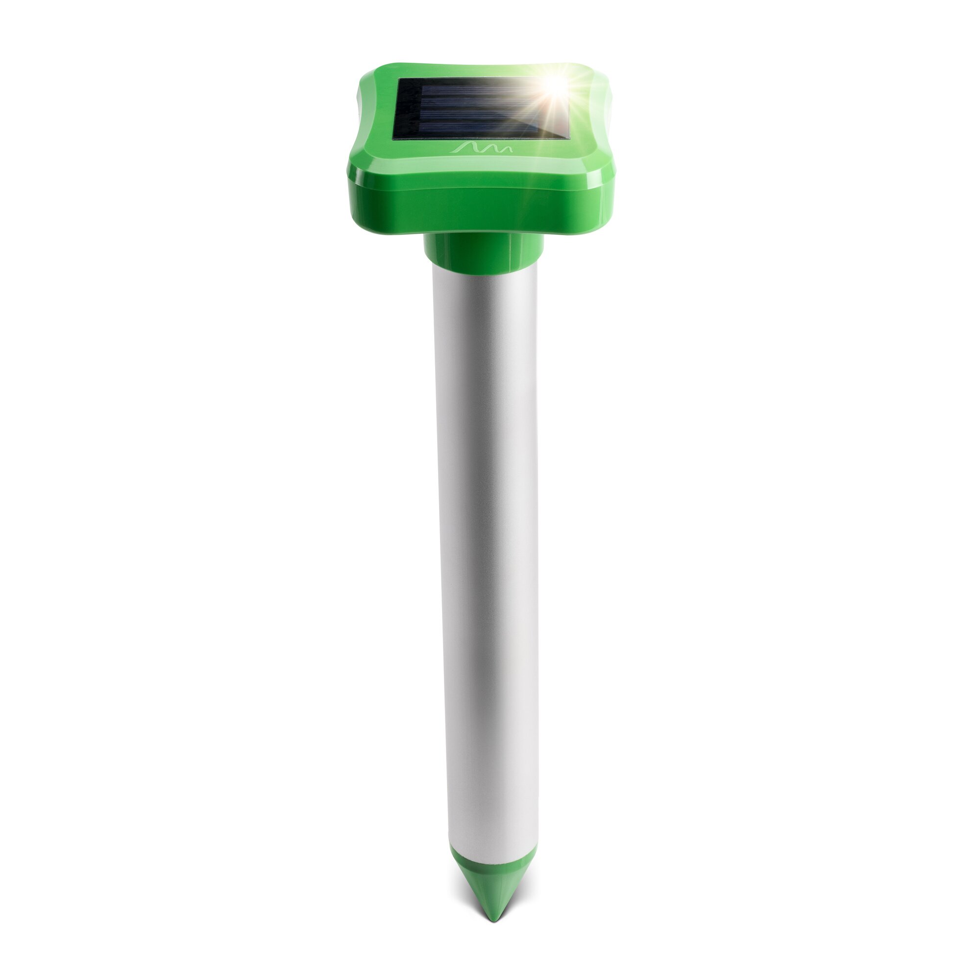 Solar-Wühlmaus- und Ameisenabwehr mit Wechselkopf
