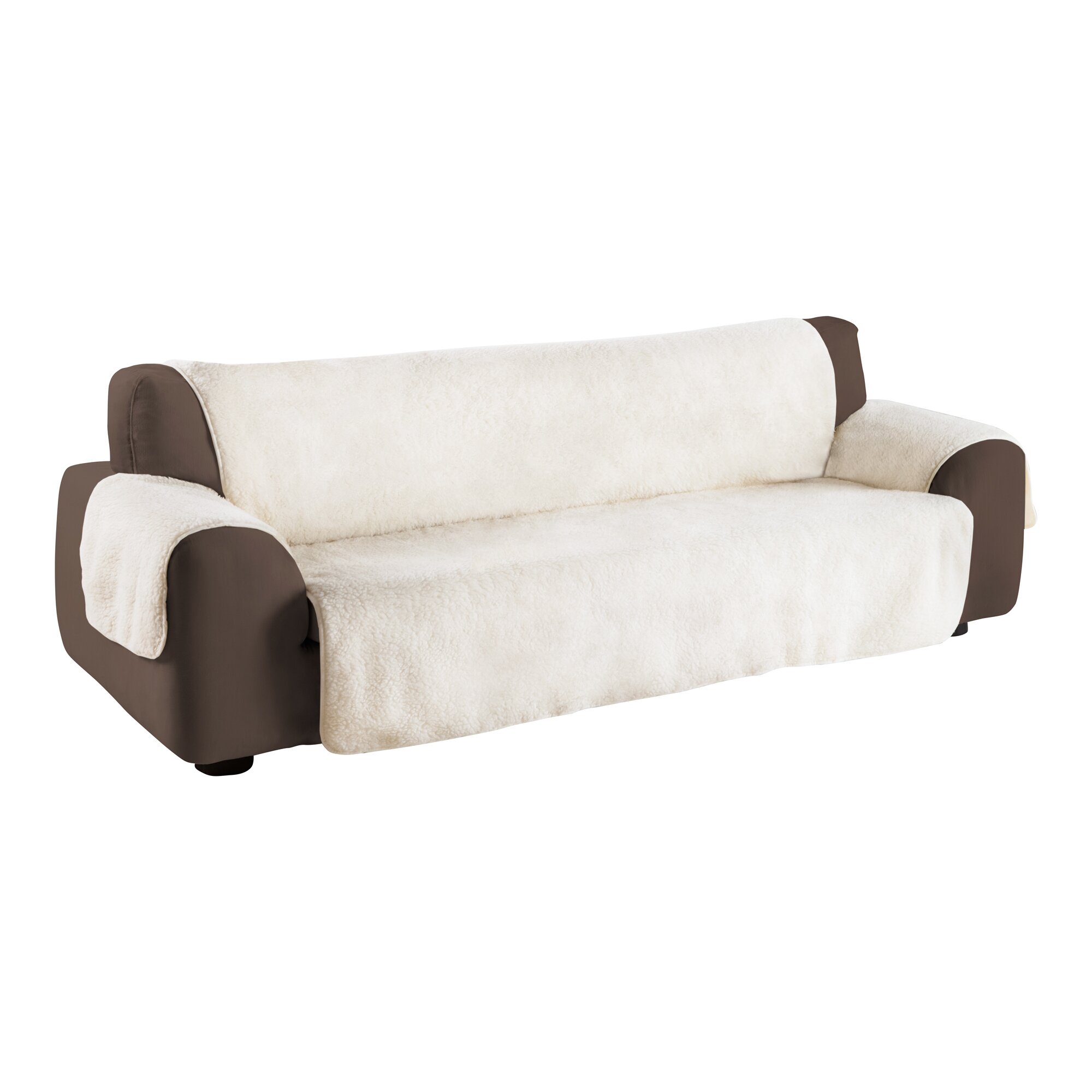 Sofaschoner, Größe: 1, beige