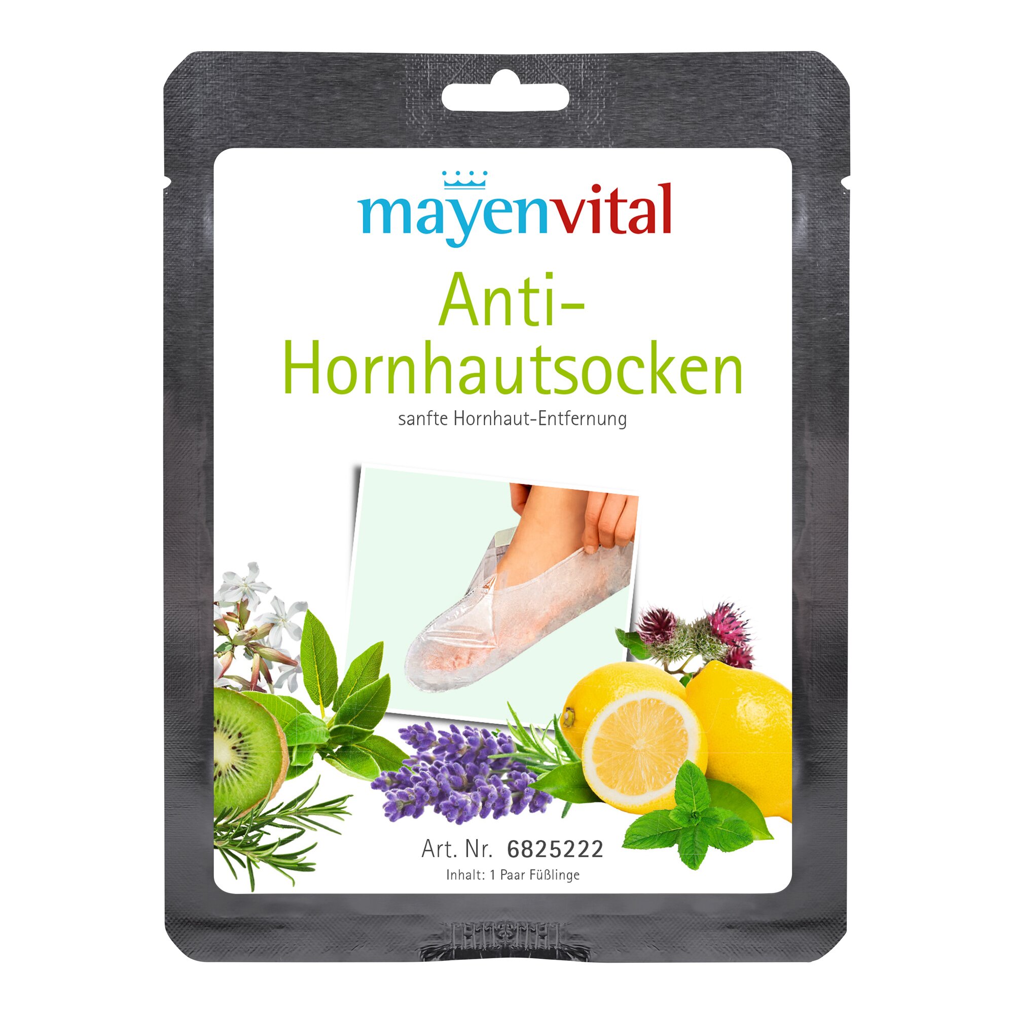 mayenVITAL® Anti-Hornhaut Socken, 1 Paar