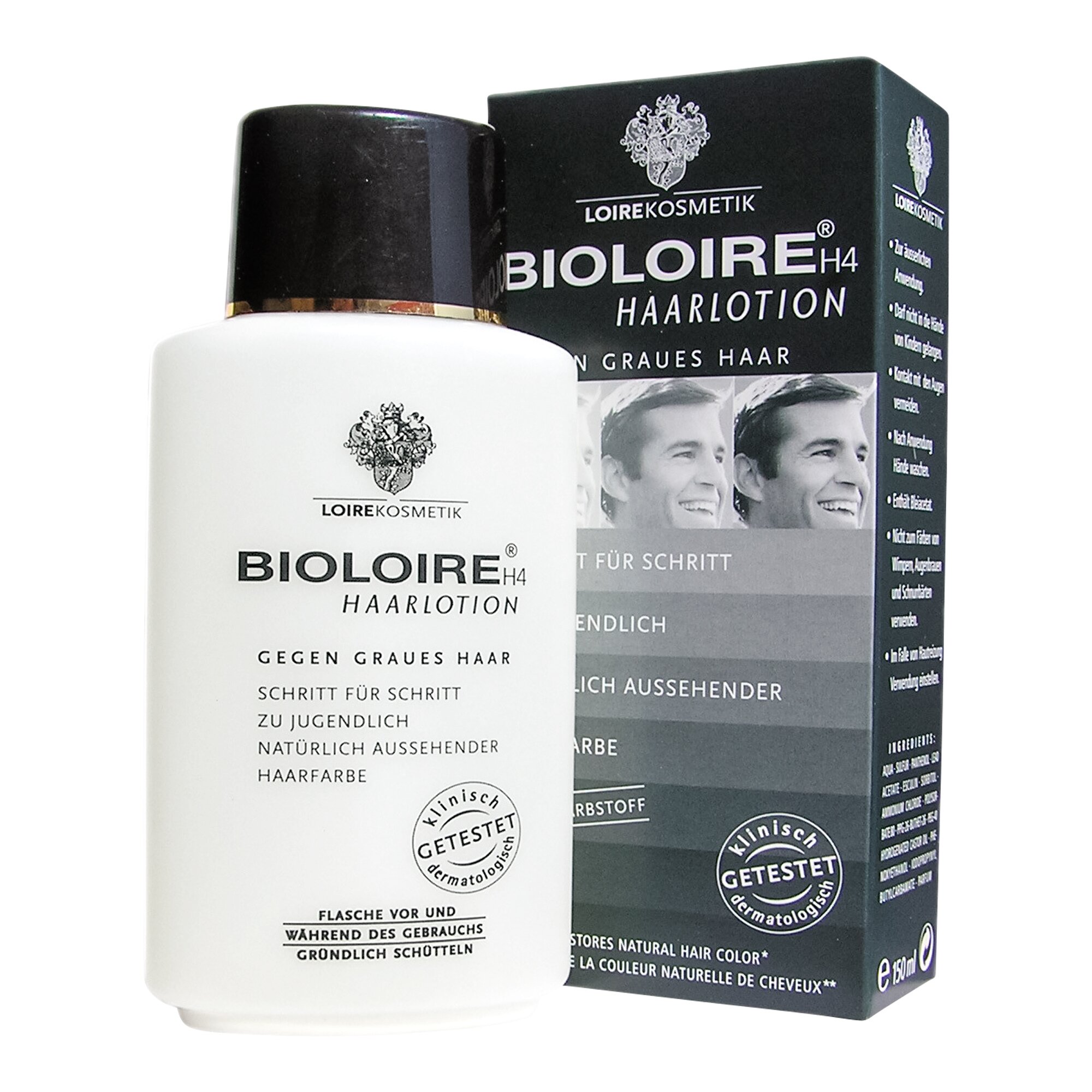 Lotion anti-cheveux gris