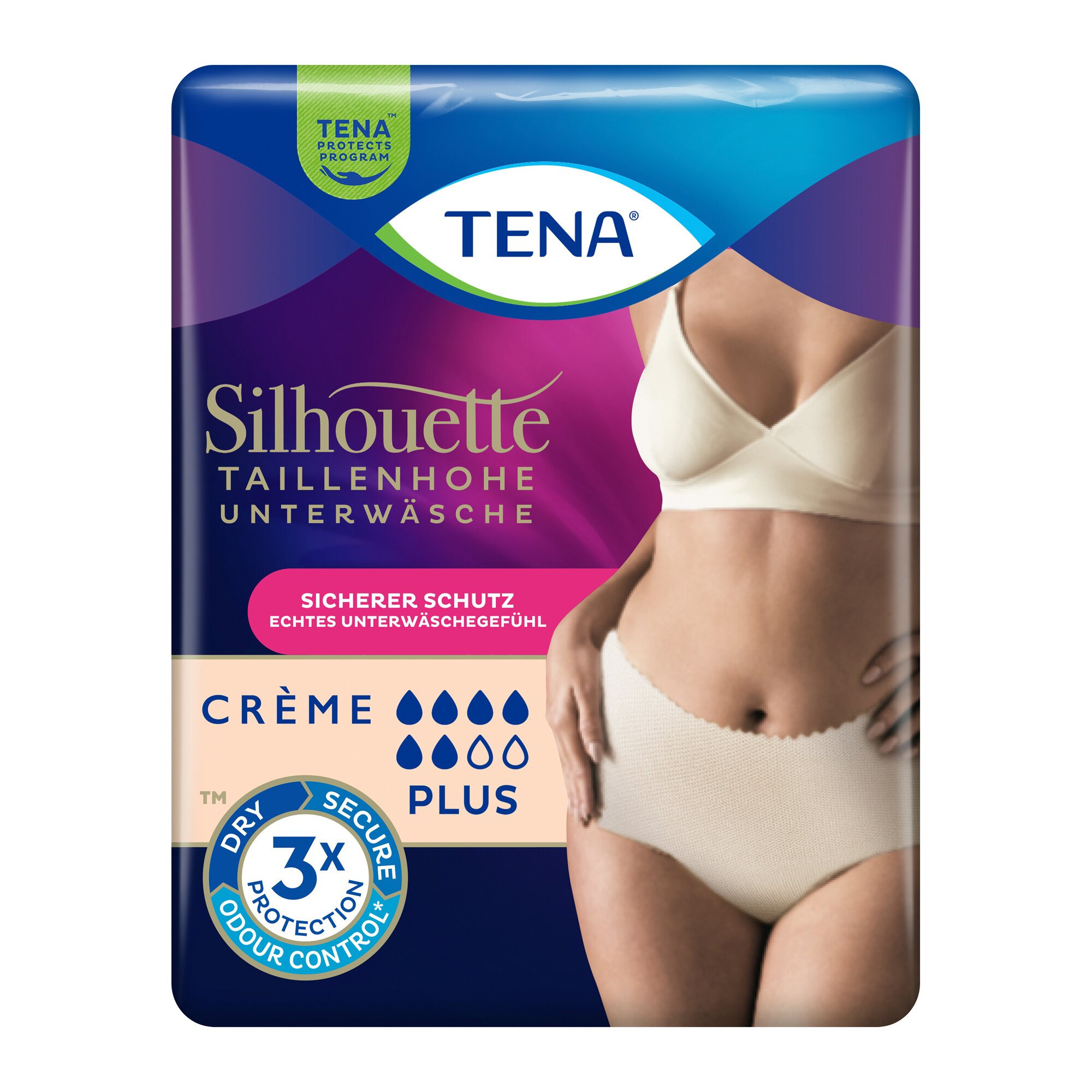 TENA Silhouette Plus Damen M beige