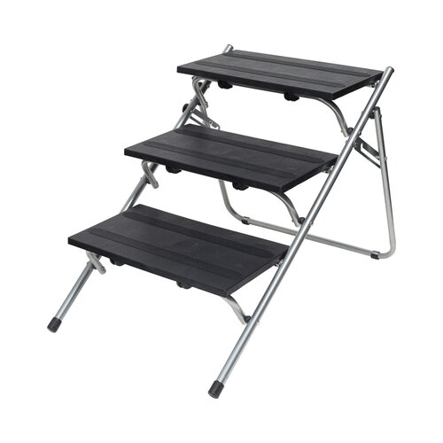 HundeRampe Treppe Kofferraum Einstiegshilfe Haustiertreppe klappbar