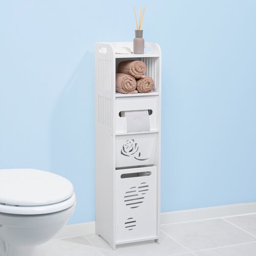 Bad-Schrank "Rose" Stauraum Regal Badezimmer mit ...