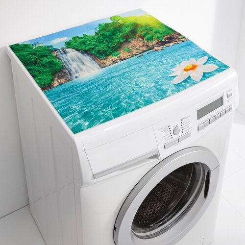 Waschmaschinen-Auflage Wasserfall Waschmaschinenschutz  Waschmaschinenabdeckung