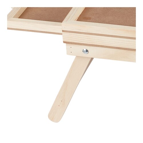 genialo Puzzle-Tisch Tisch für Puzzle Puzzle Unterlage mit Beinen, 4 Schubladen