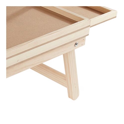 genialo Puzzle-Tisch Premium mit LED Leiste Schubladen Puzzlebrett-Zubehör