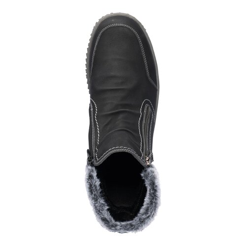 wonderwalk Kuschel-Stiefelette Carmen Winterschuhe warm Leder-Optik