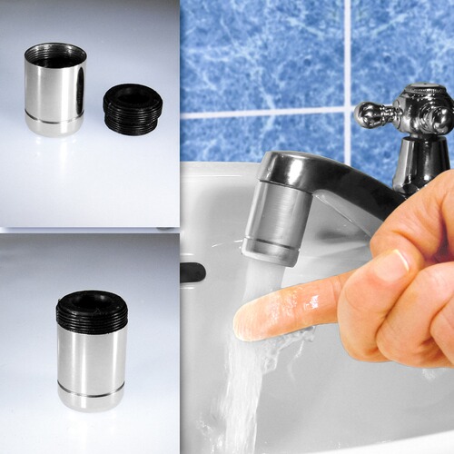 Wasserhahn-Aufsatz “Wasserspar”
