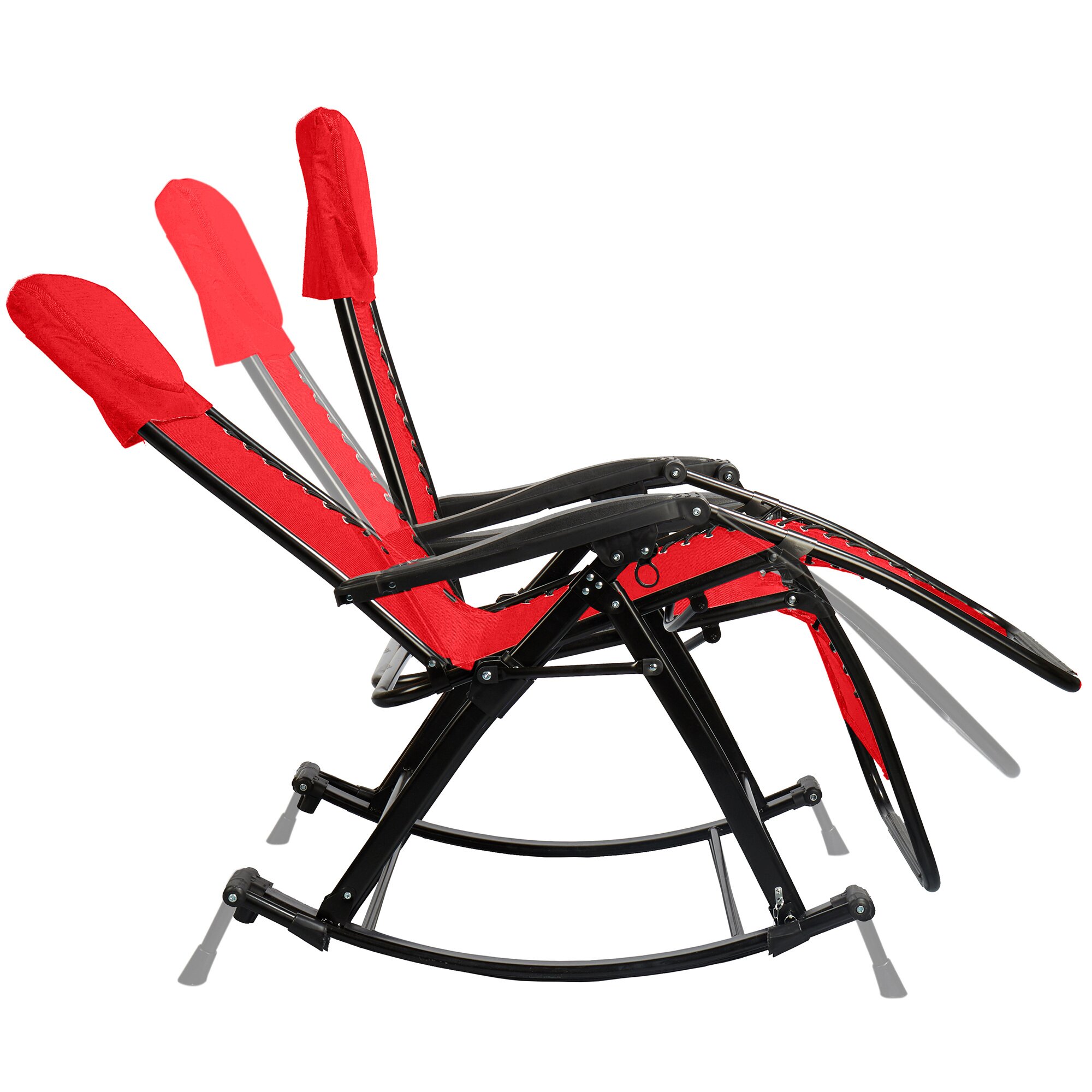 Vario-Schaukelstuhl, rot