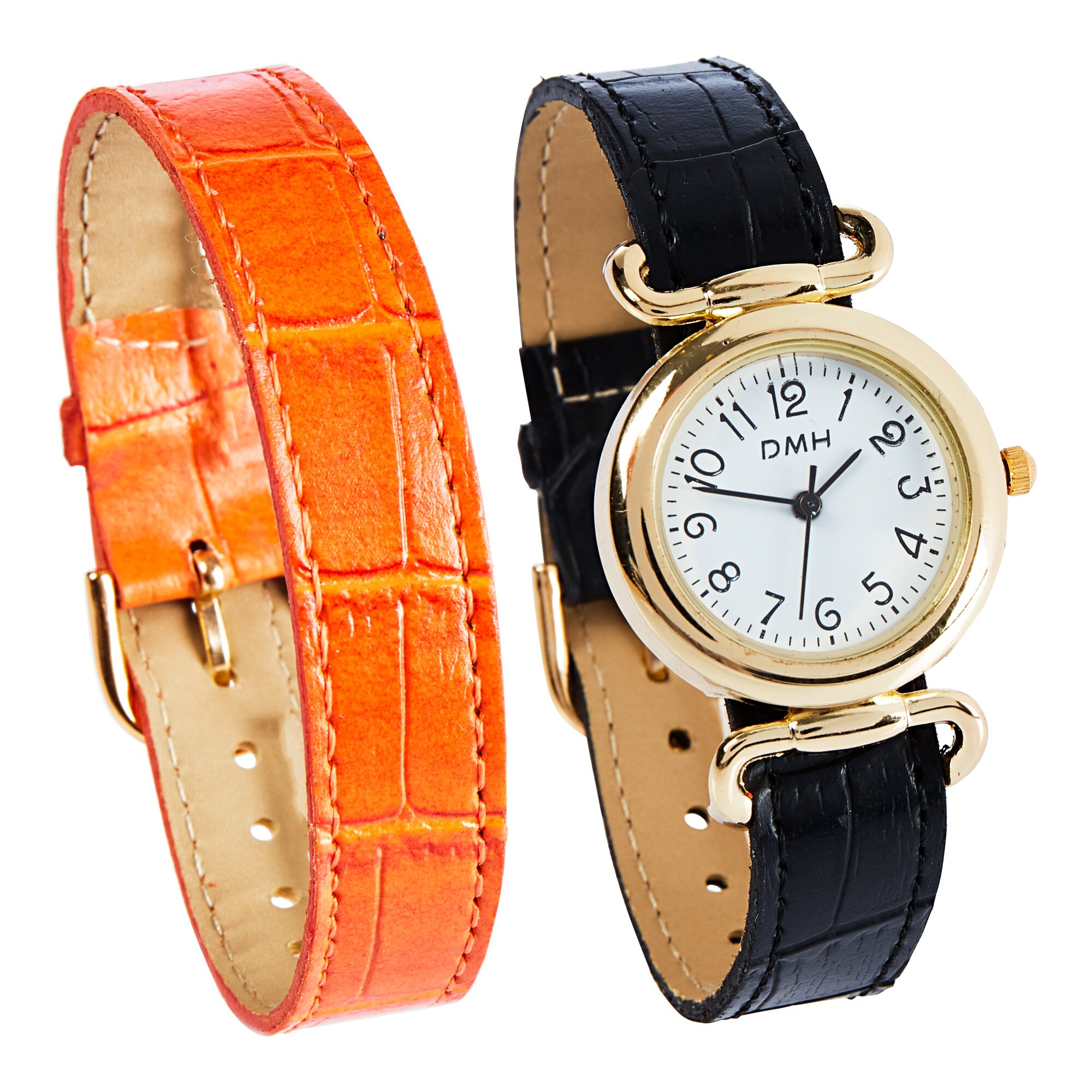 Wechsel-Armbanduhr, 3 Teile