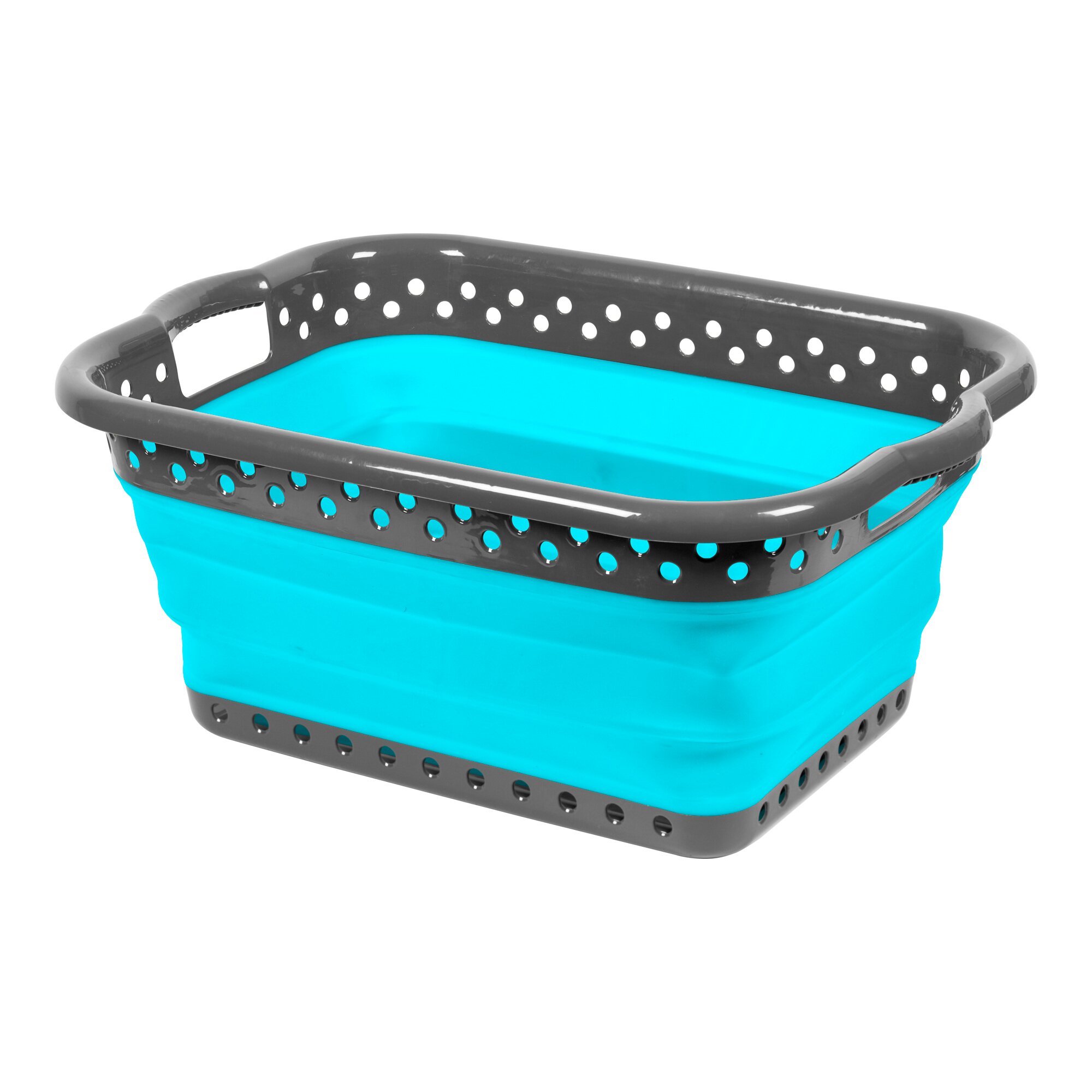 Platzspar-Wäschekorb