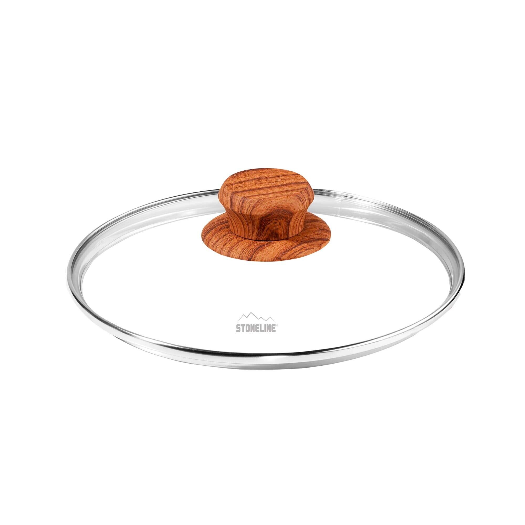 ® Back to Nature Glasdeckel 20 cm Holzoptik