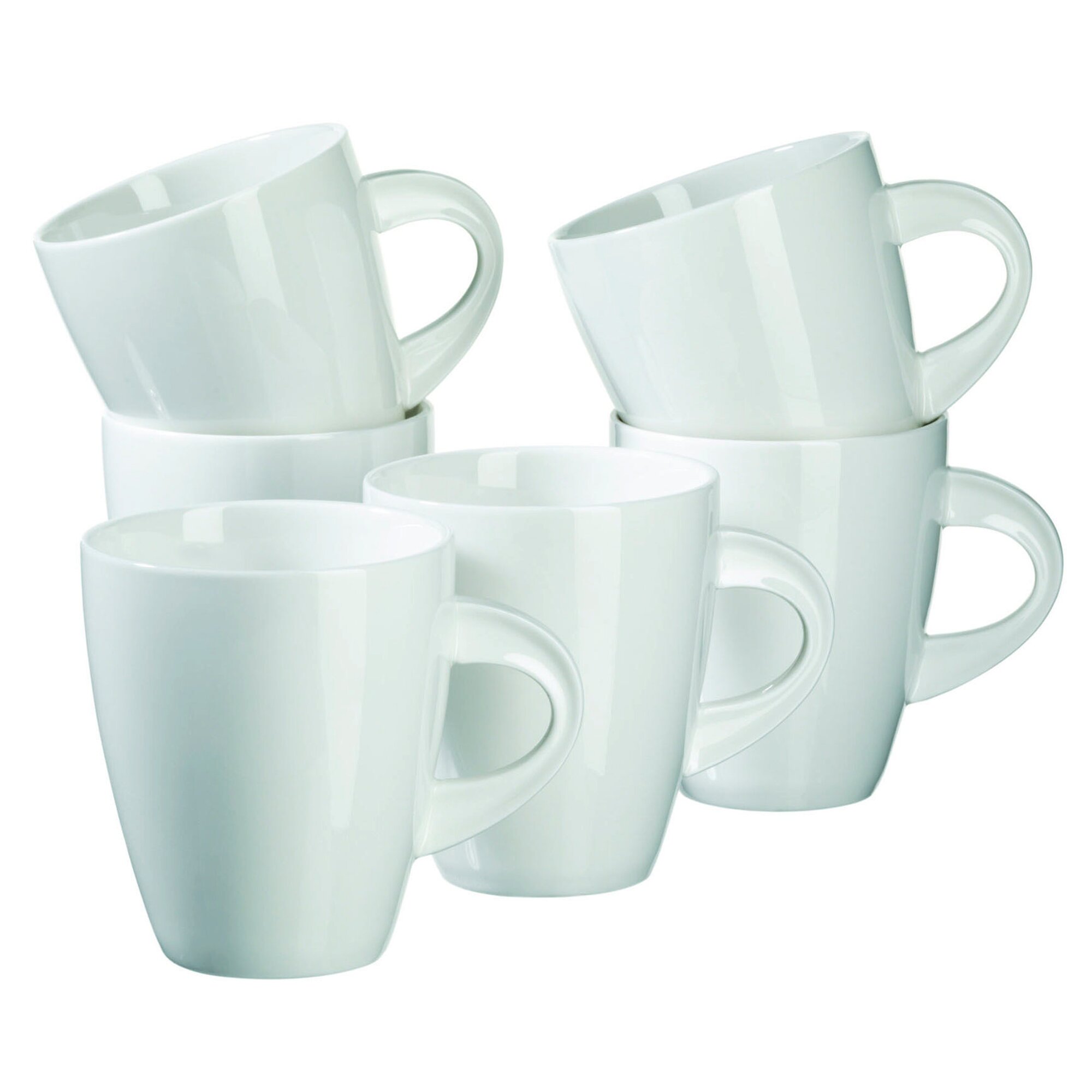 Mäser Kaffeebecher 40 cl, Porzellan LA MUSICA beige