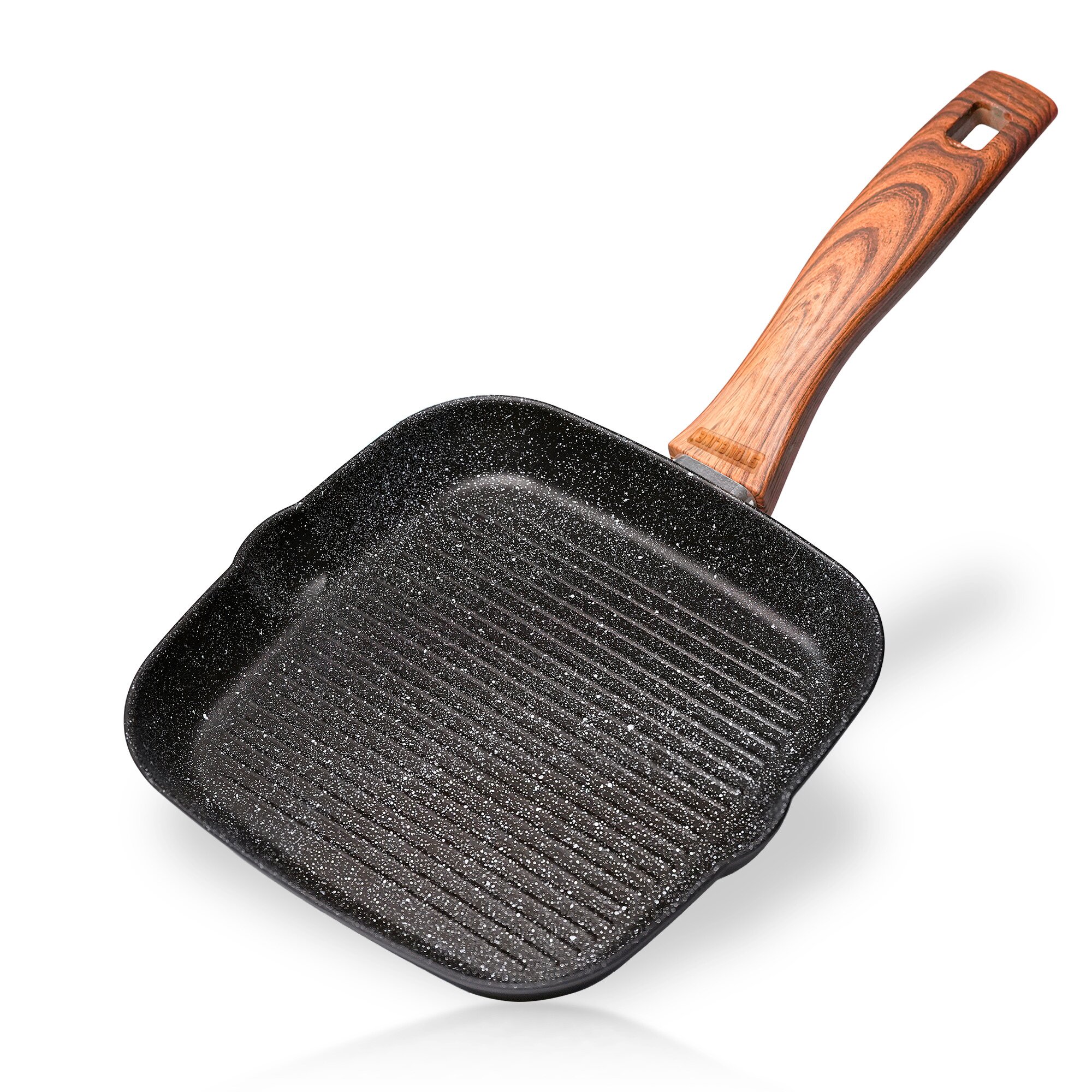 ® Back to Nature Grillpfanne 16 cm ohne Deckel - Holzoptik