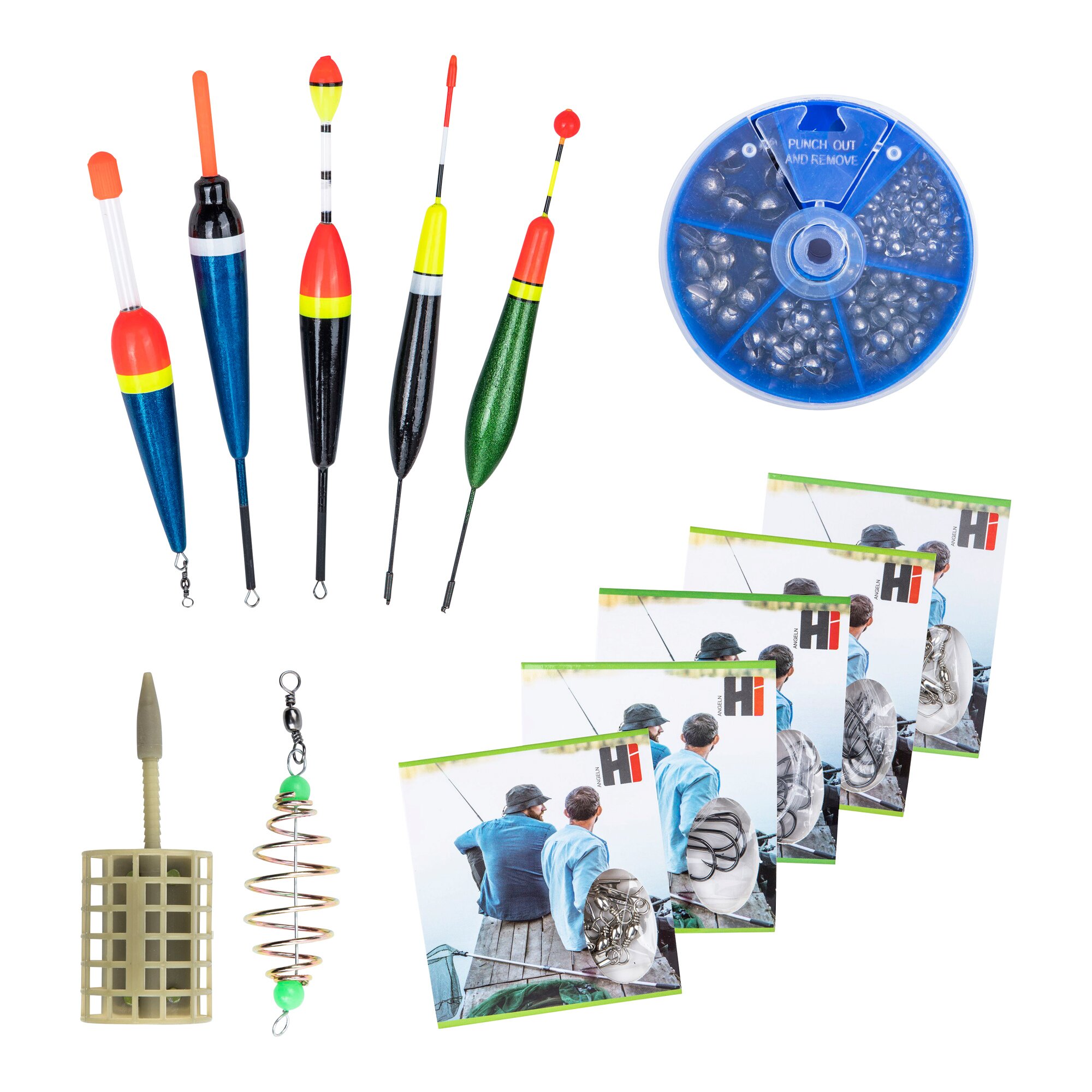 Angel-Zubehör-Set, 30 Teile