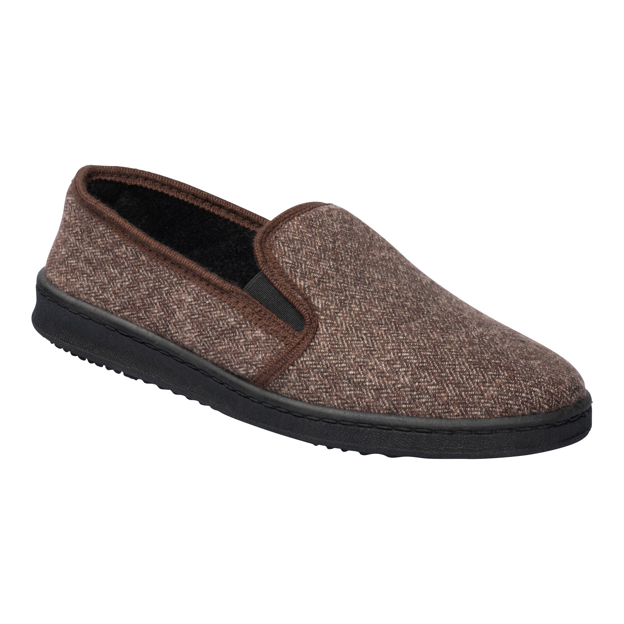 Herren Hausslipper "Klassik" 40 braun