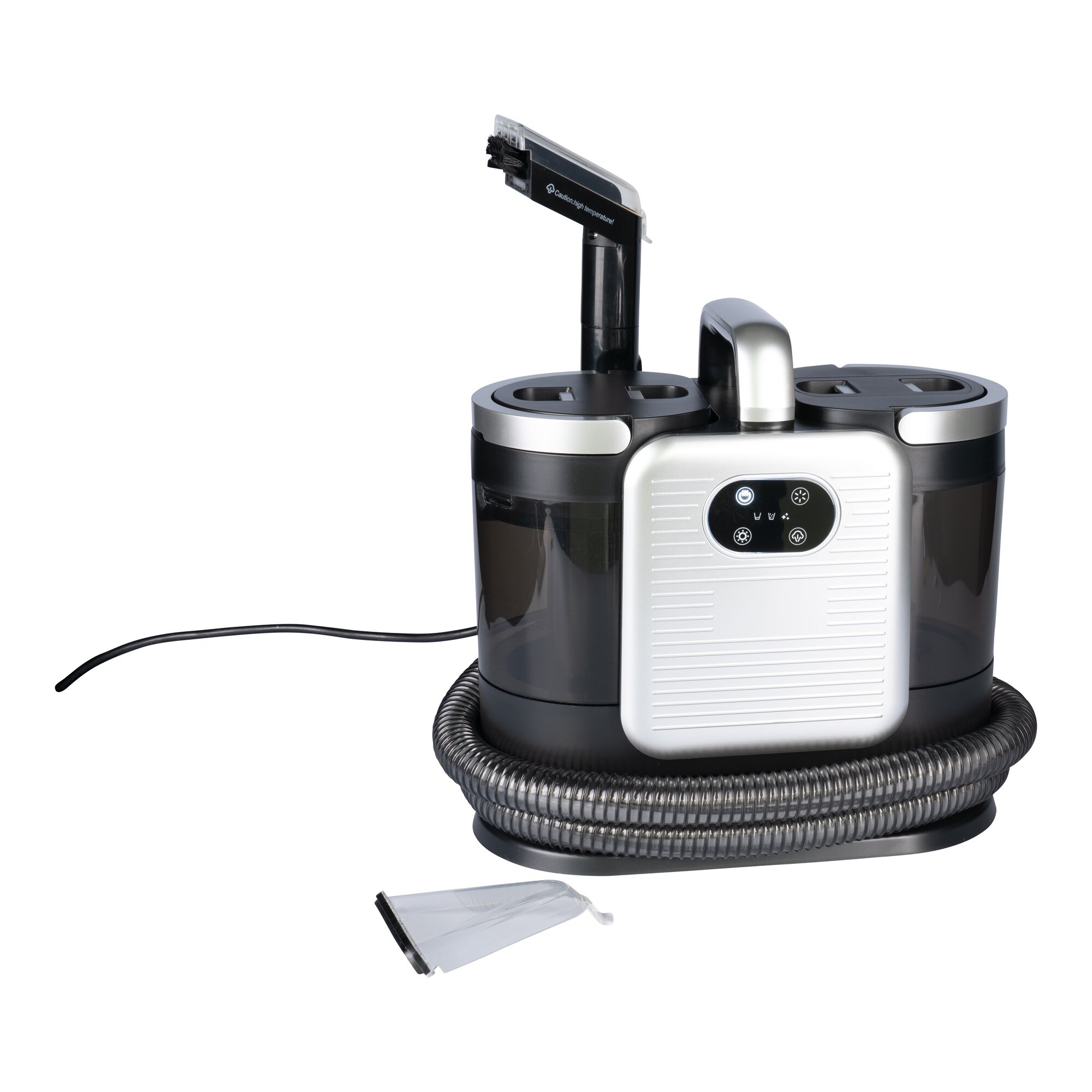 Dampfreiniger „SteamPro“ schwarz silber