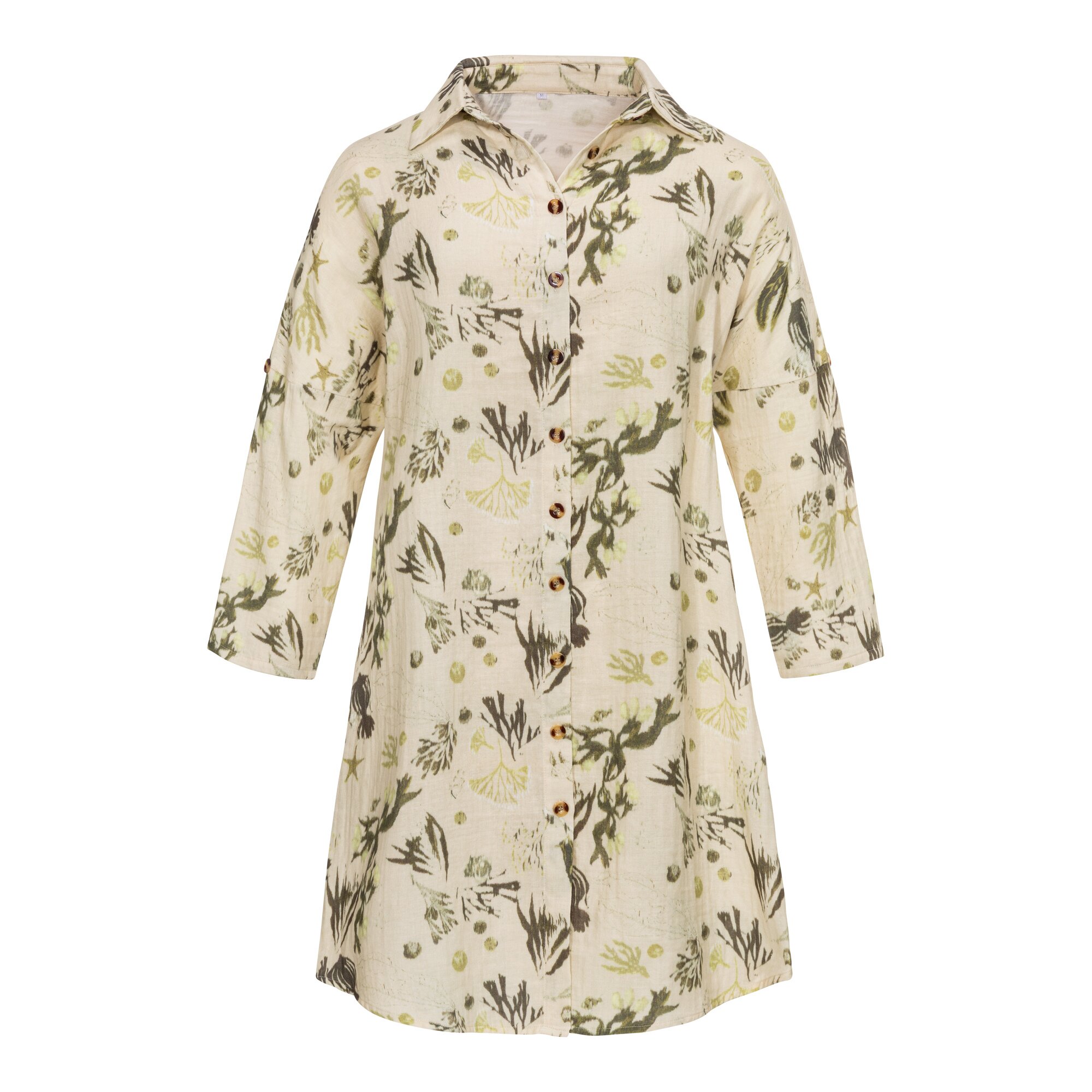 Blusenkleid „Heidrun“ S mehrfarbig
