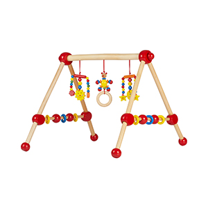 SPIELTRAPEZ AUS HOLZ