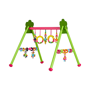 SPIELTRAPEZ AUS HOLZ