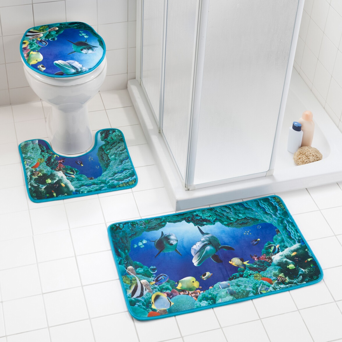 Bad-Garnitur "Maritim", 3-teilig online kaufen | Die moderne Hausfrau