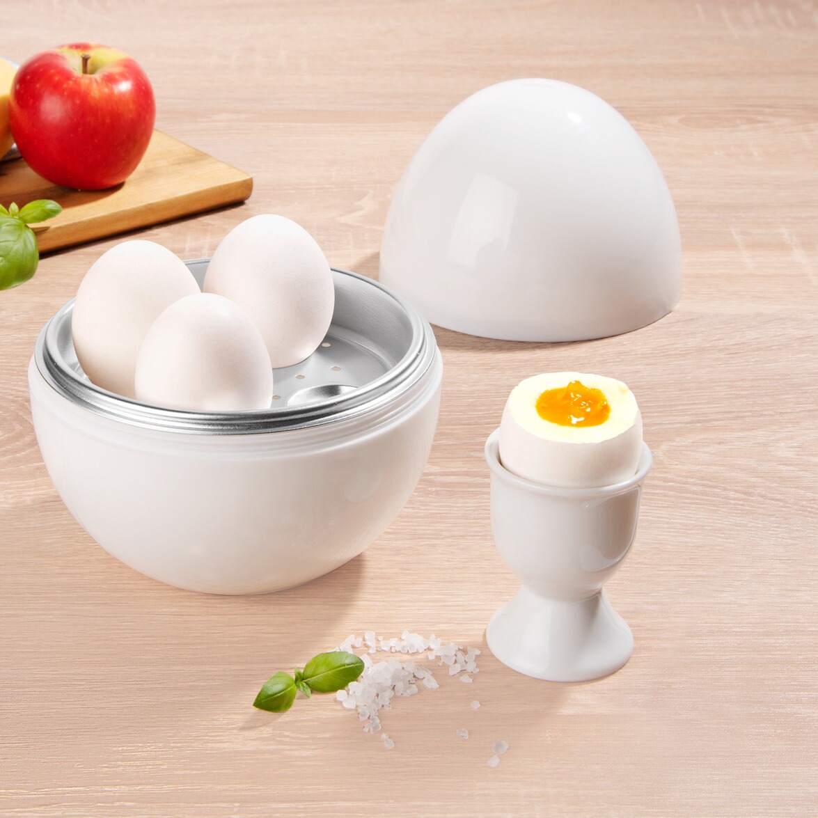 Lot De 3 Minuteurs à œufs En Silicone - Change De Couleur Pour œufs Dur/moyen/doux - Forme De Poule Amusante