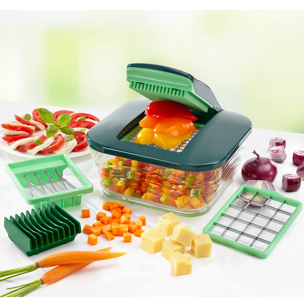 GENIUS Nicer Dicer Chef, 9 pièces à commander en ligne Maison & Confort