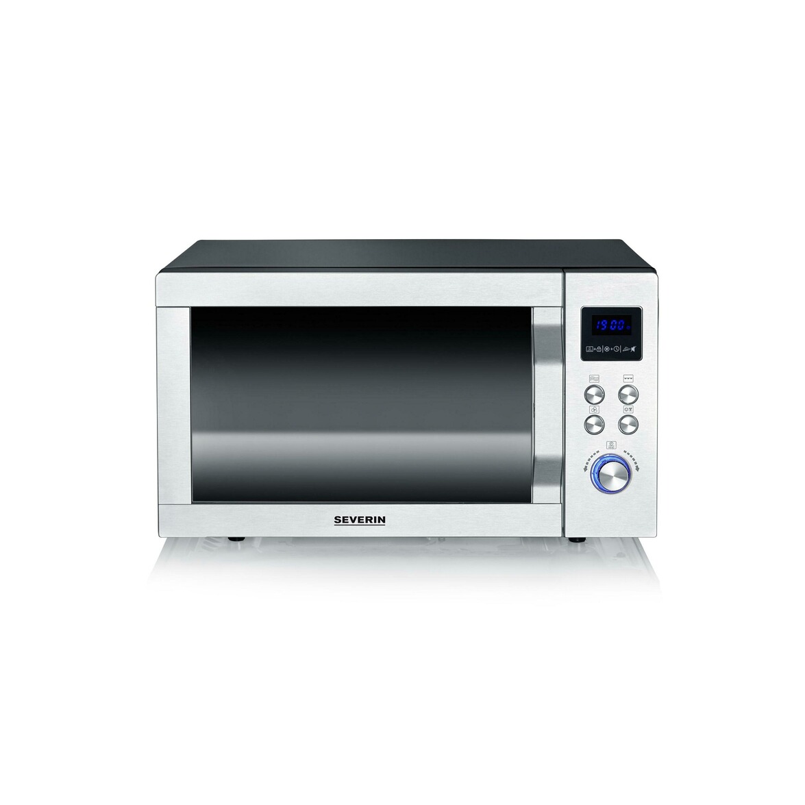 Severin 4-in-1 Mikrowelle mit Doppelgrill / Pizza-Express Funktion, MW