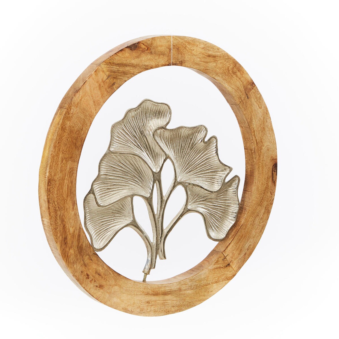 Wand-Objekt Ginkgo Braun/Silberfarben online kaufen | Die moderne Hausfrau