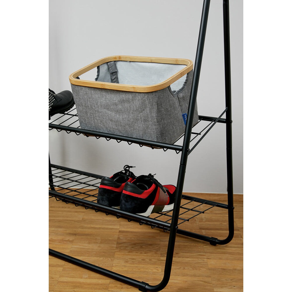 WENKO Aufbewahrungskorb Bahari faltbar, Aufbewahrungsbox, Faltbox mit