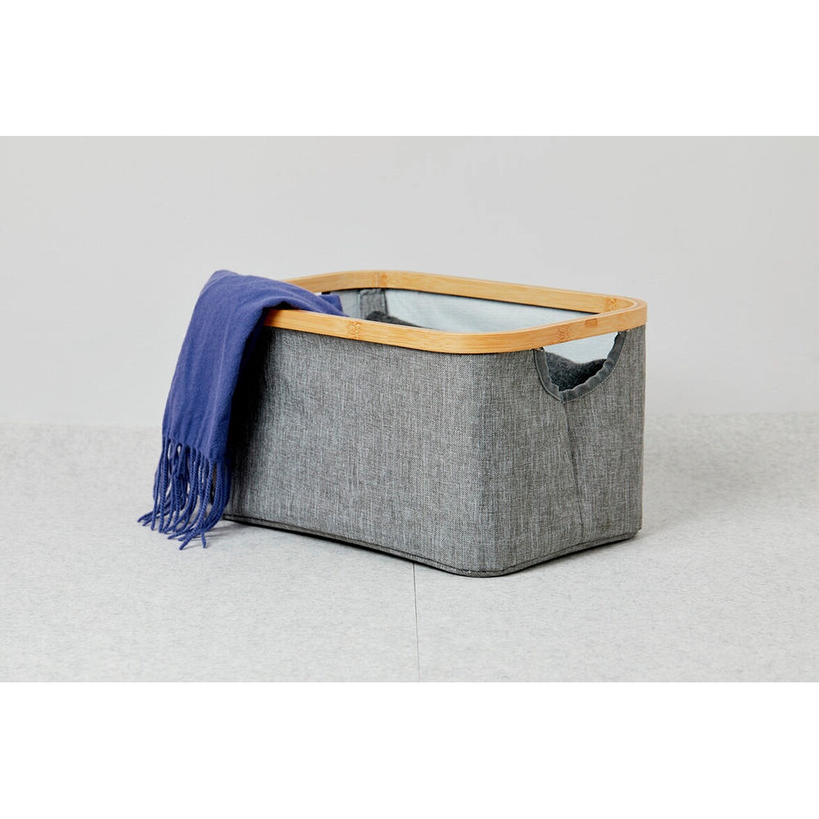 WENKO Aufbewahrungskorb Bahari faltbar, Aufbewahrungsbox, Faltbox mit