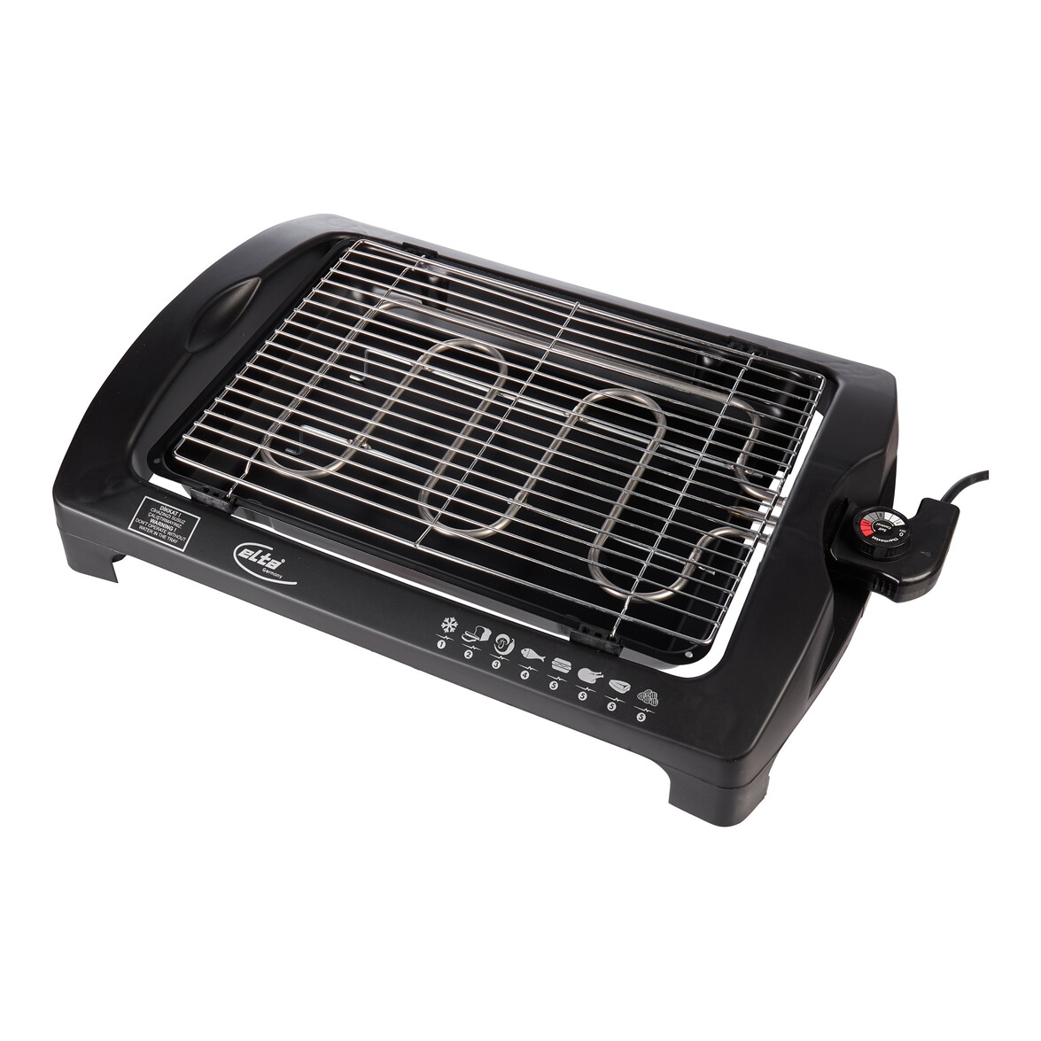 Elta Gril de table, 2 000 W à commander en ligne Maison & Confort