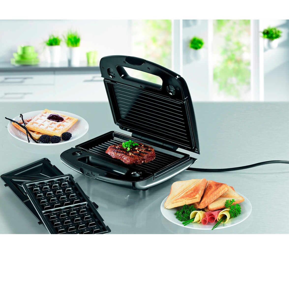 GOURMETmaxx Sandwich Maker GOURMETmaxx online kaufen Die moderne Hausfrau