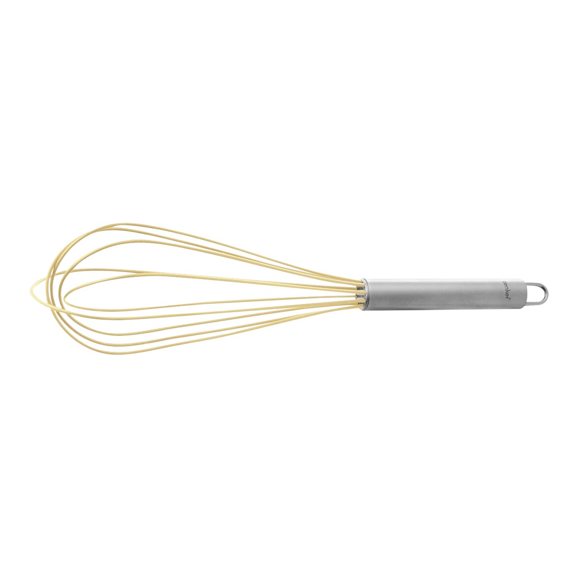 Fouet Zenker Inox 20 Cm - Avec Boucle De Suspension - Pour Pâtisserie Et Sauces