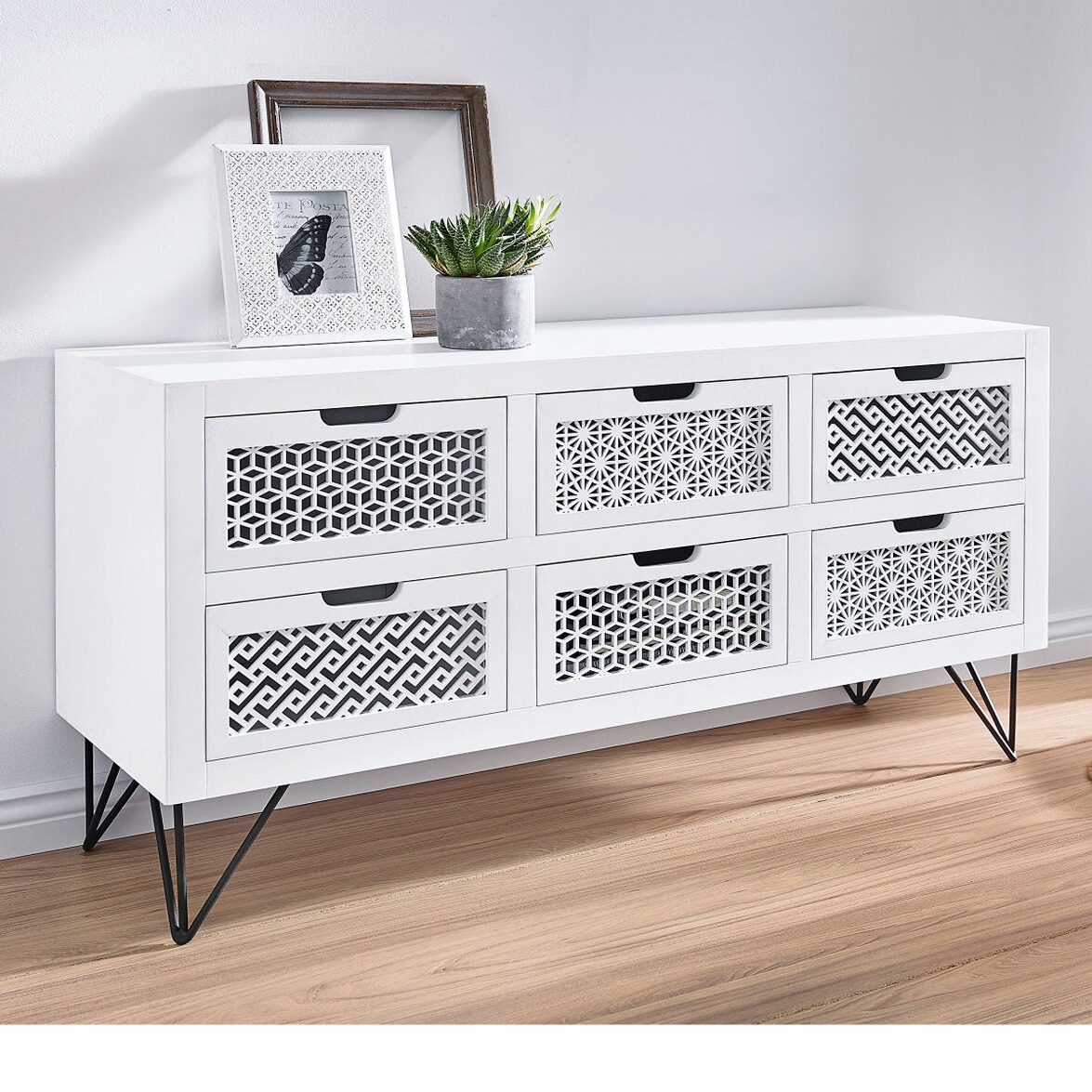 Sideboard Hanni Weiß online kaufen Die moderne Hausfrau